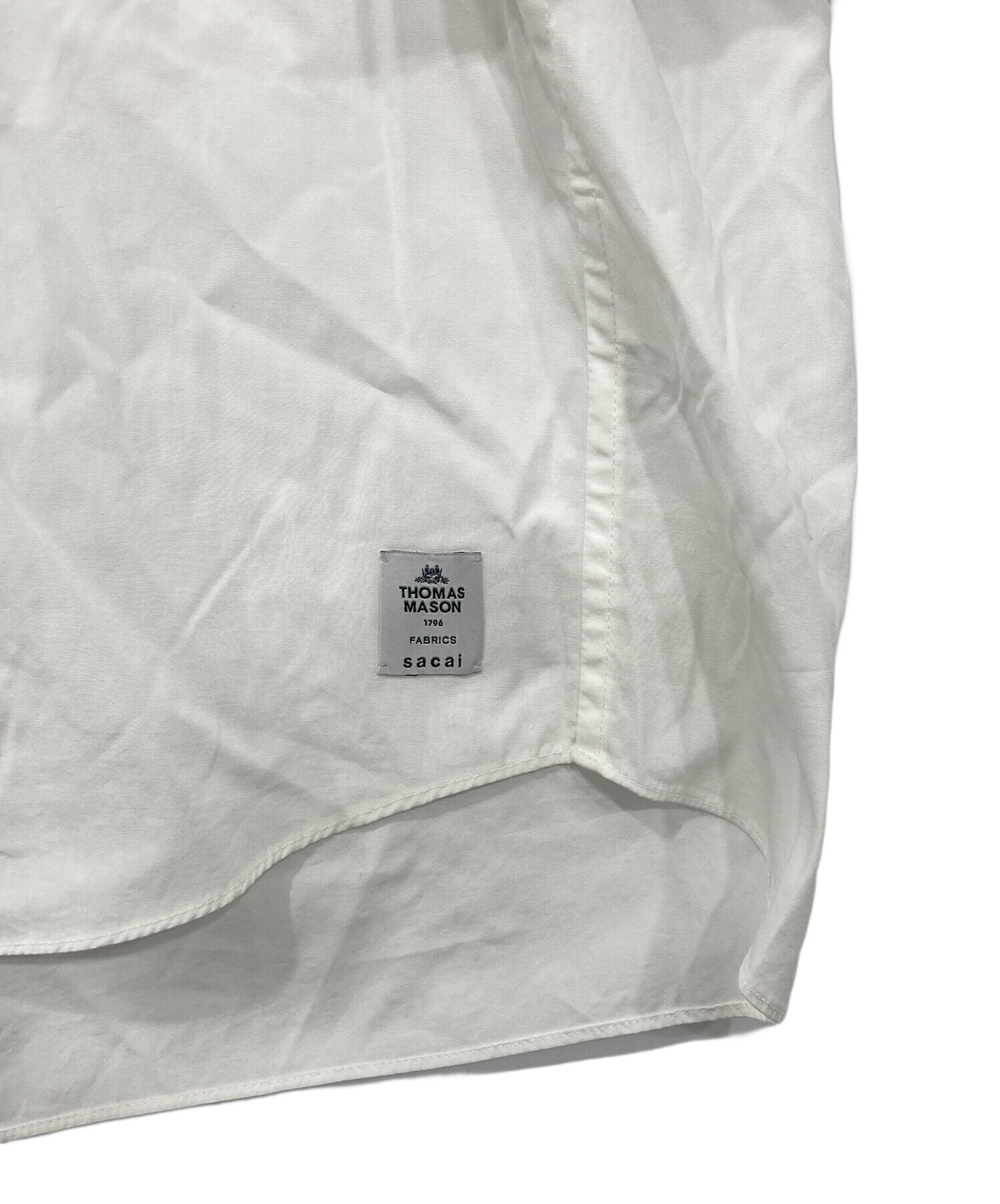 中古・古着通販】sacai (サカイ) Thomas Mason Cotton Poplin Pullover