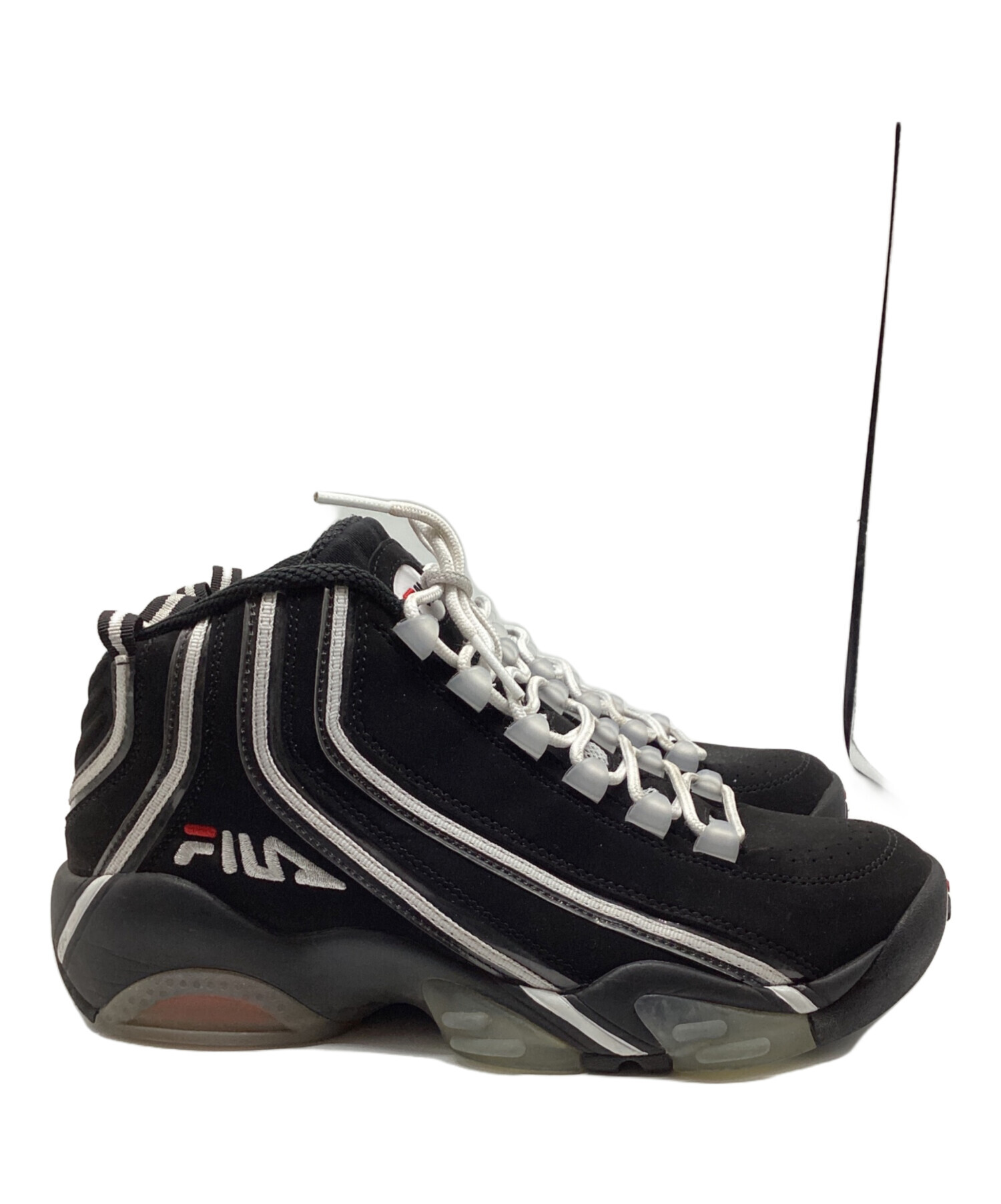 中古・古着通販】FILA (フィラ) ハイカットスニーカー ブラック サイズ
