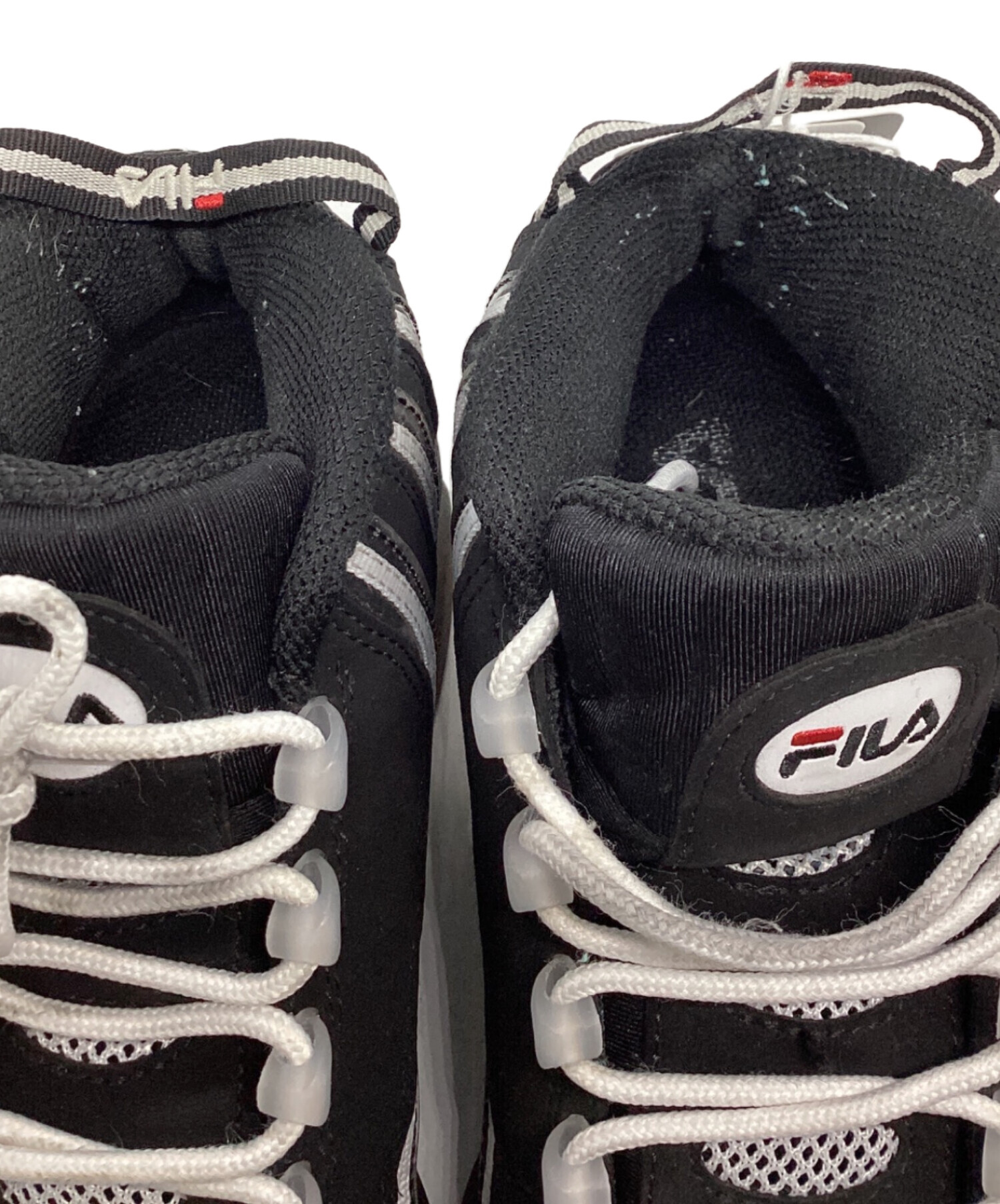 中古・古着通販】FILA (フィラ) ハイカットスニーカー ブラック サイズ