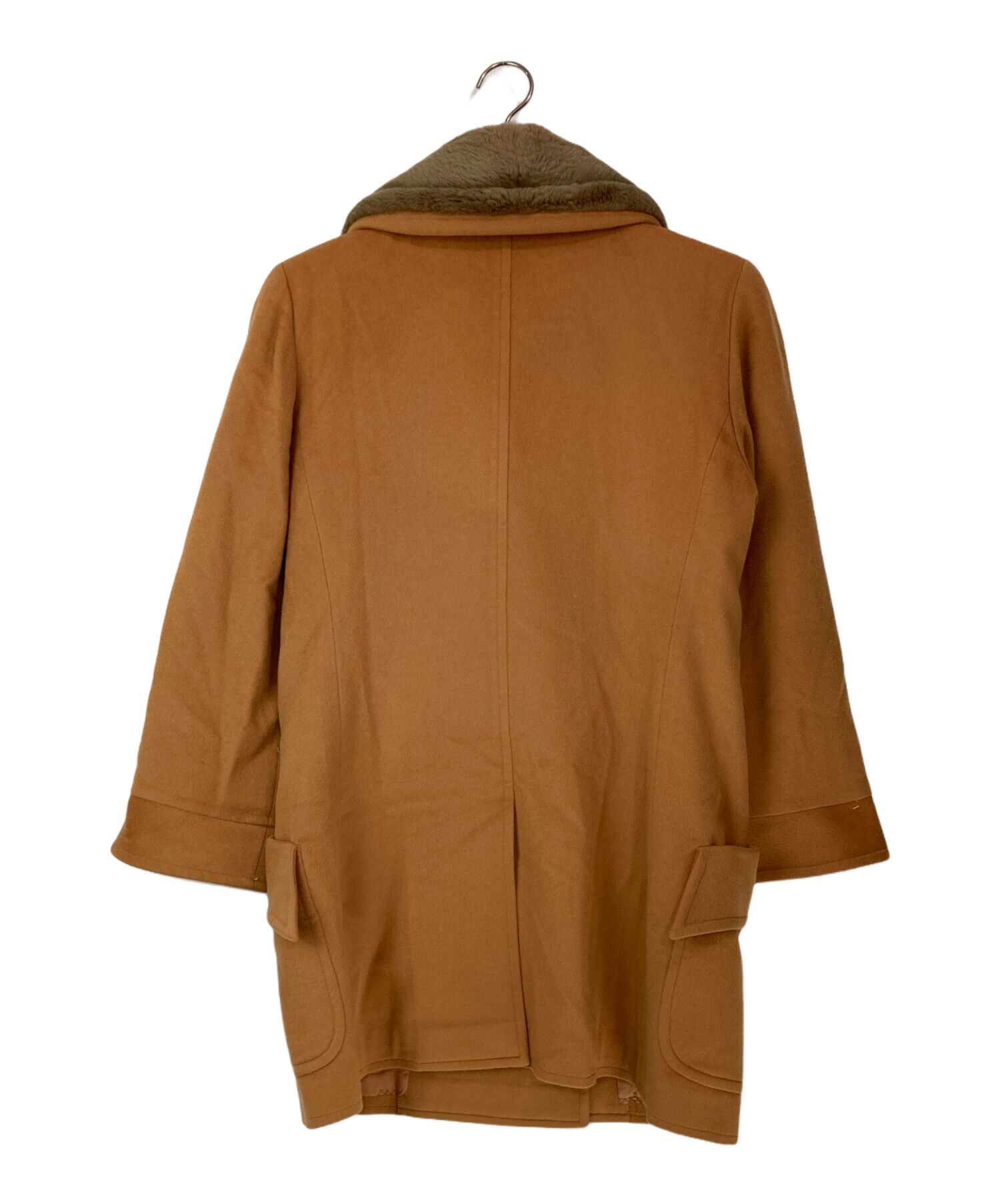 中古・古着通販】FOXEY (フォクシー) ヌートリアファー付カシミヤ 