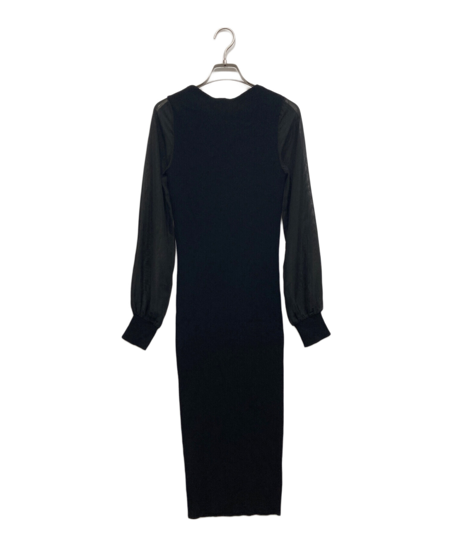 中古・古着通販】ALL SAINTS (オールセインツ) DELLA DRESS ブラック 