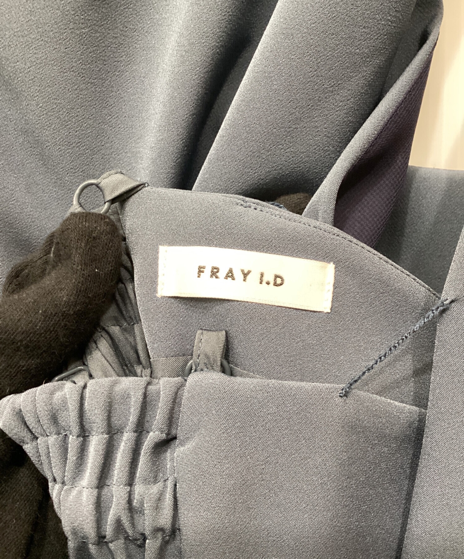 中古・古着通販】FRAY ID (フレイ アイディー) ケープスリーブドレス