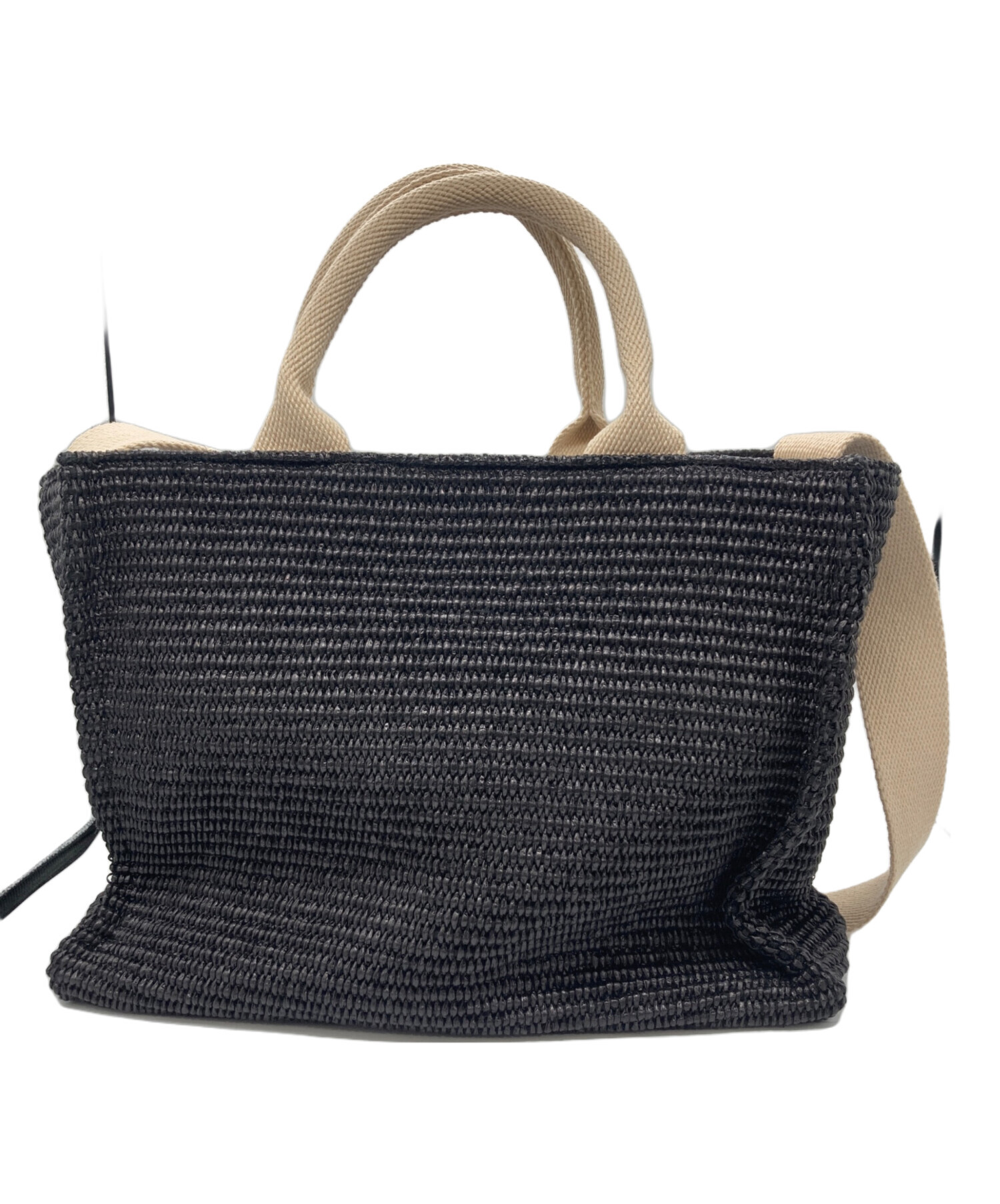 MARNI マルニ●トートバッグ●未使用 中古・古着通販】MARNI (マルニ) トートバッグ ブラック｜ブランド