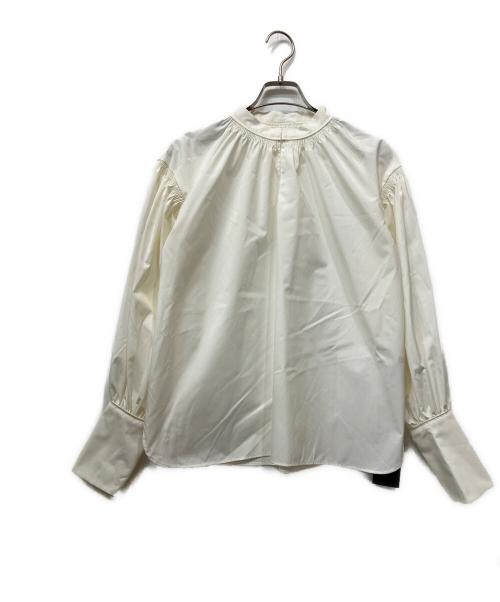 中古・古着通販】anuans (アニュアンス) ベルカフスギャザーブラウス