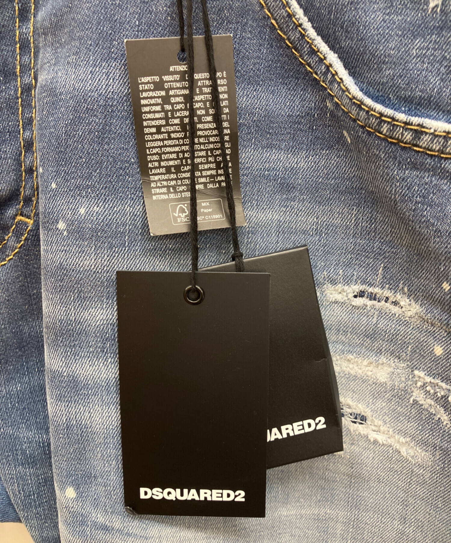 中古・古着通販】DSQUARED2 (ディースクエアード) SEXY TWIST JEAN