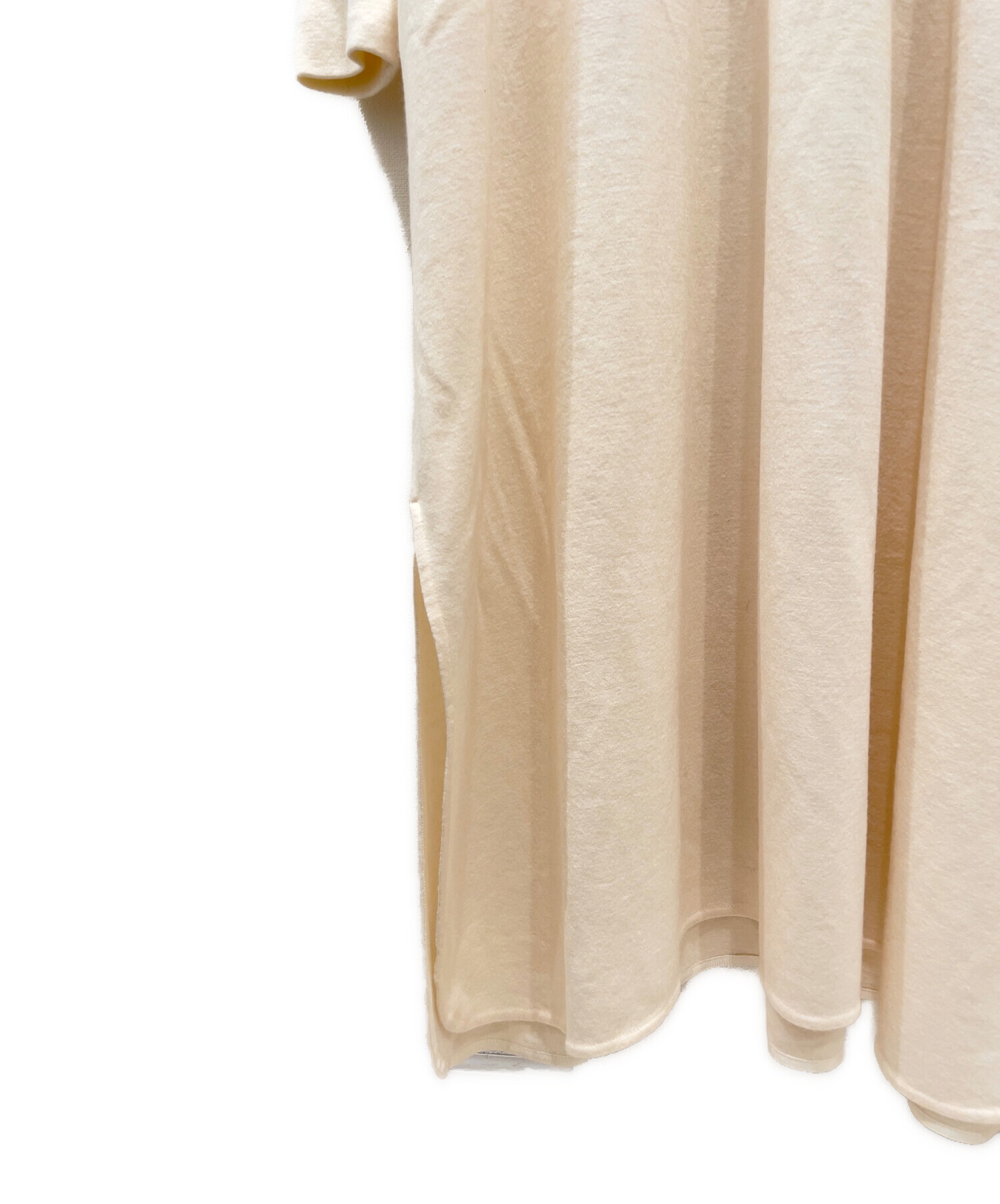 中古・古着通販】ebure (エブール) ソフトウールスムースカットソー