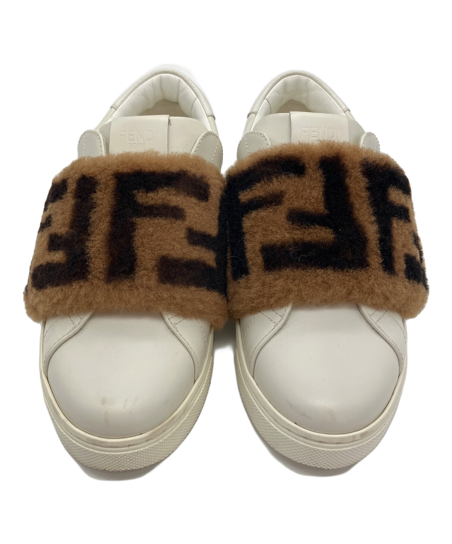 ディア出品 中古・古着通販】FENDI (フェンディ) ズッカファースリッポン ホワイト