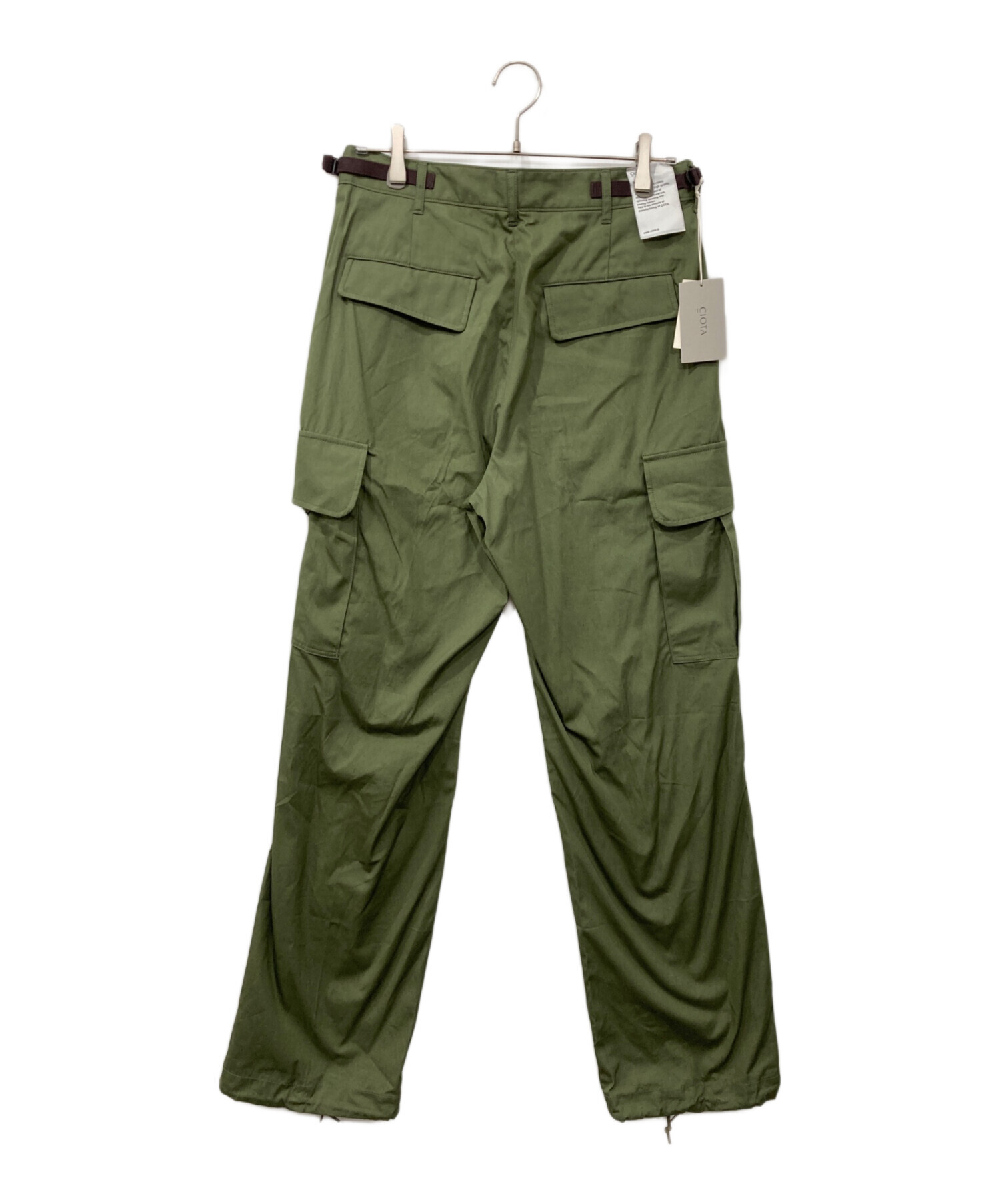 CIOTA /シオタ/スビンコットン ウェザー ジャングルファティーグパンツ 6 中古・古着通販】CIOTA (シオタ) スビンコットンウェザー