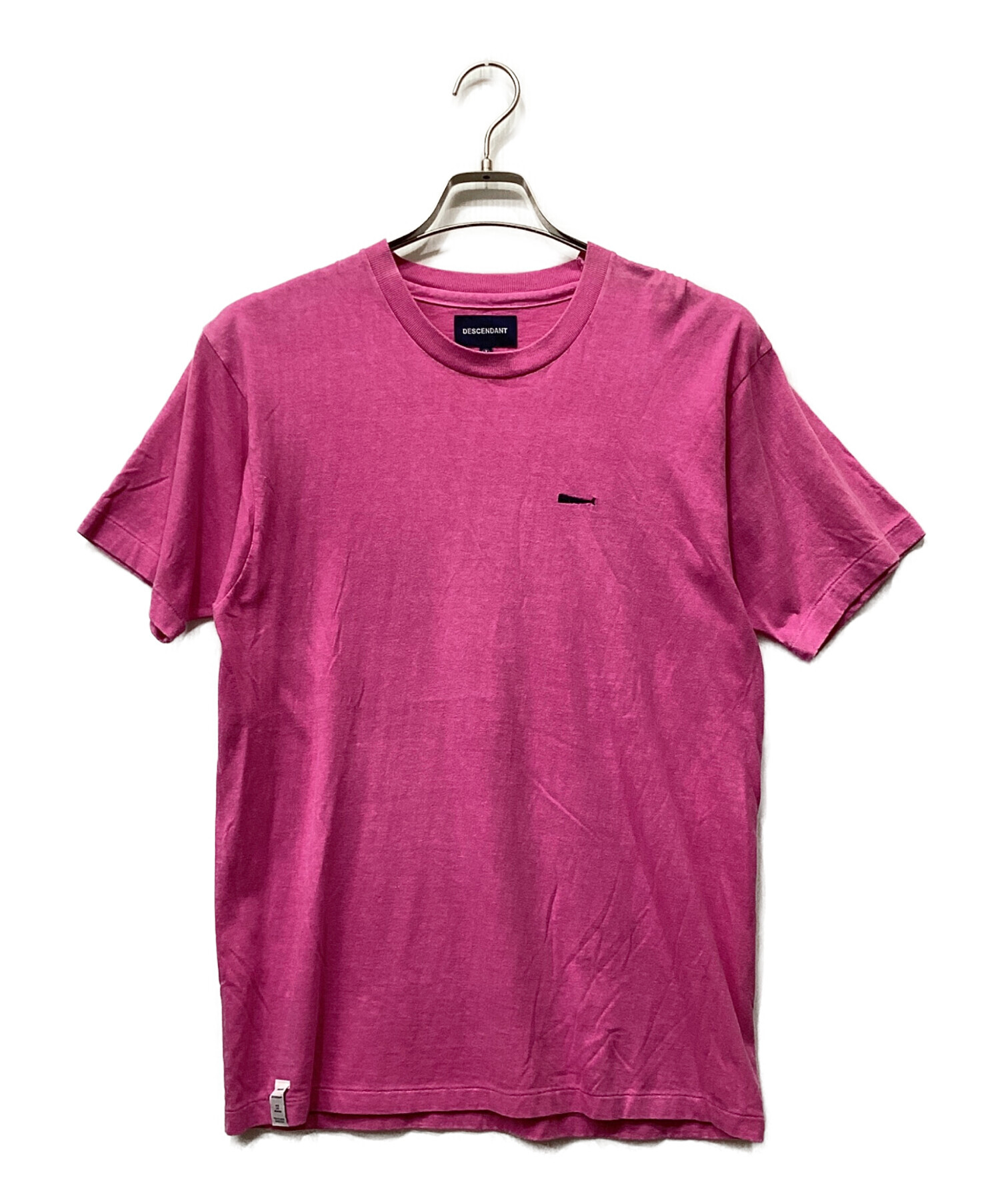 中古・古着通販】DESCENDANT (ディセンダント) Tシャツ ピンク サイズ