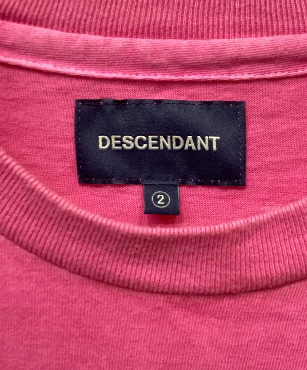 中古・古着通販】DESCENDANT (ディセンダント) Tシャツ ピンク サイズ