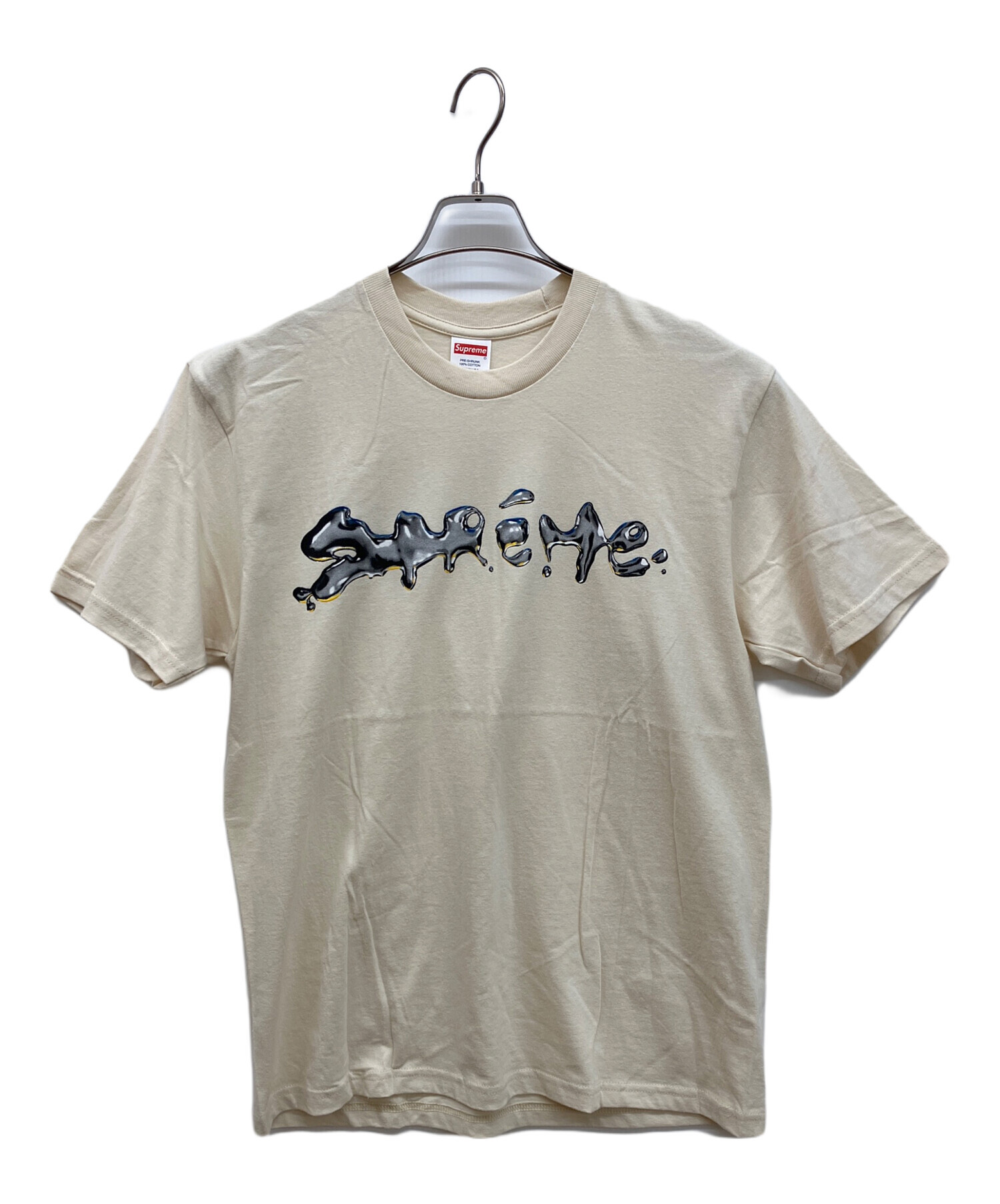 old supreme シュプリーム　soda tee drink L 中古・古着通販】Supreme (シュプリーム) LIQUID TEE ベージュ サイズ