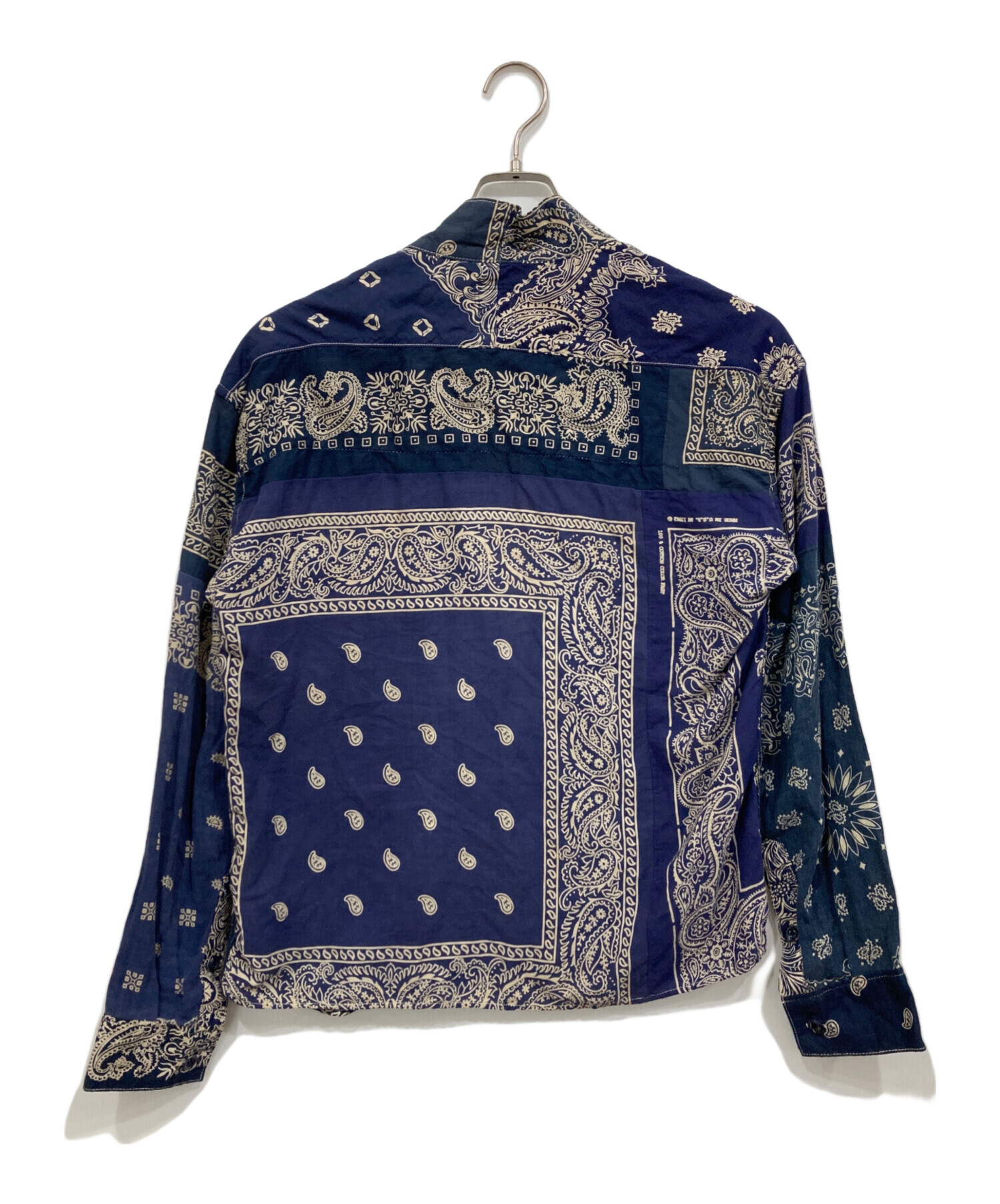 中古・古着通販】VISVIM (ビズビム) ICT BANDANA LHAMO SHIRT ブルー 