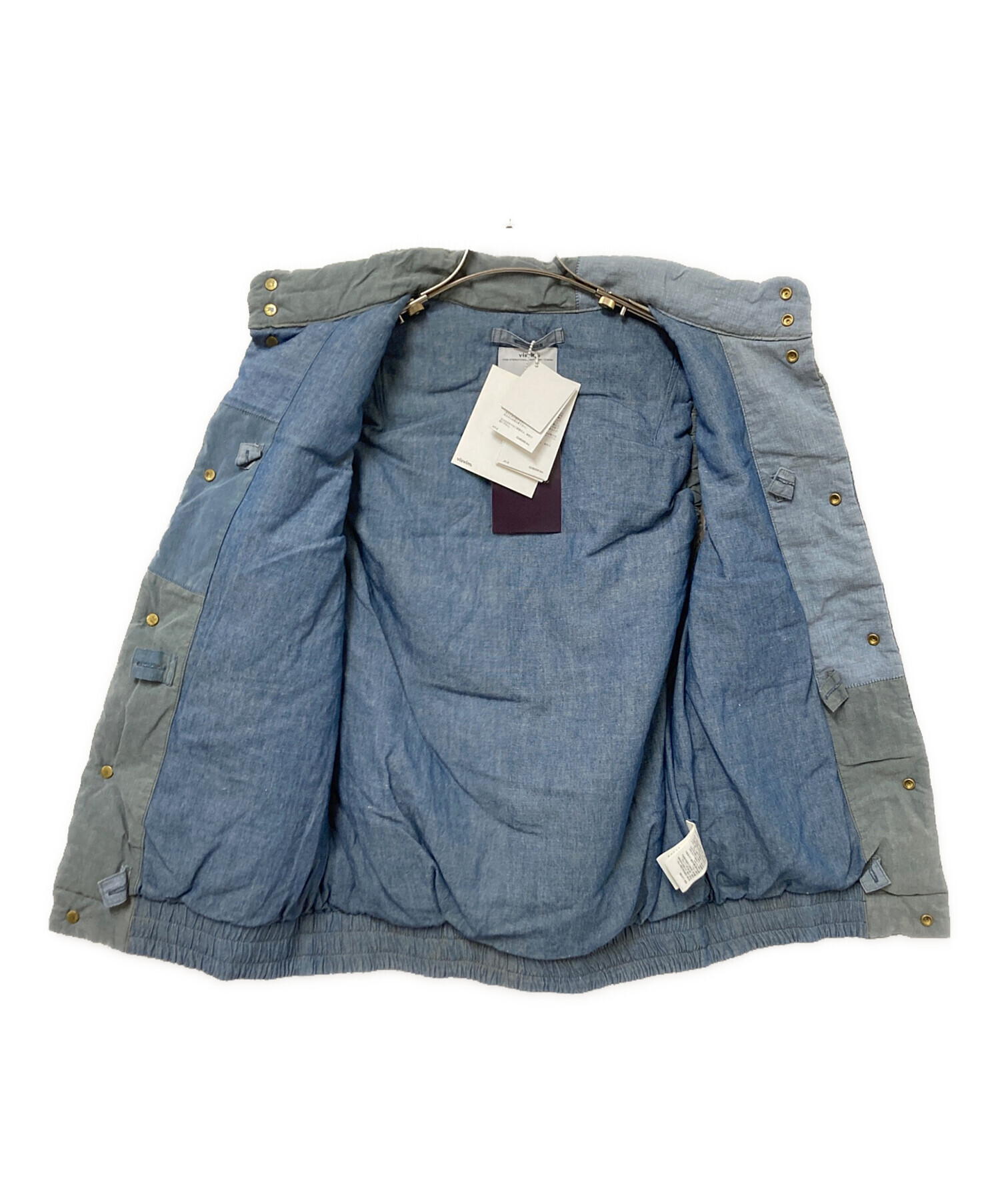 中古・古着通販】VISVIM (ビズビム) INSULATOR DOWN VEST インディゴ