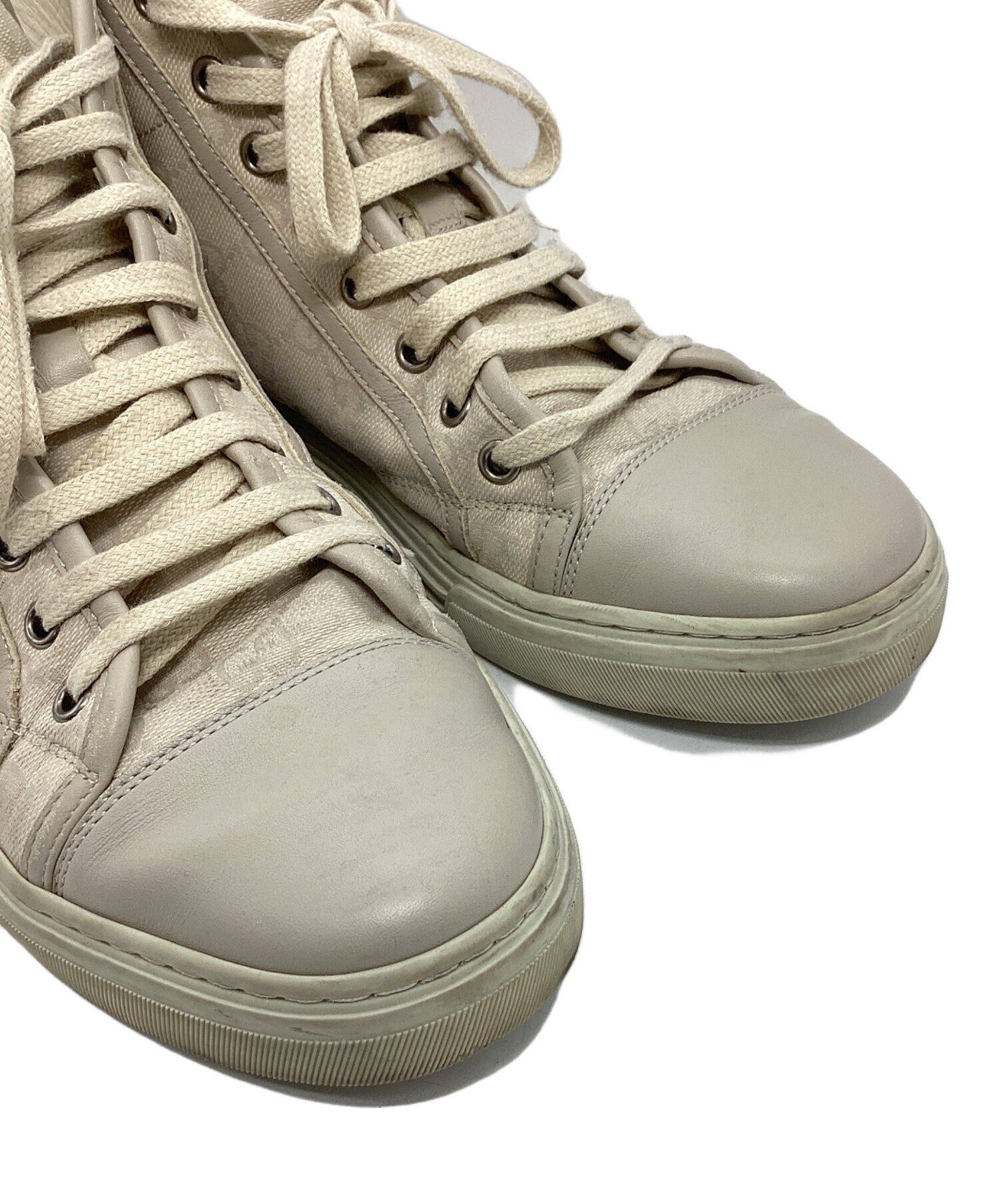 中古・古着通販】GUCCI (グッチ) GGキャンバス ハイカットスニーカー