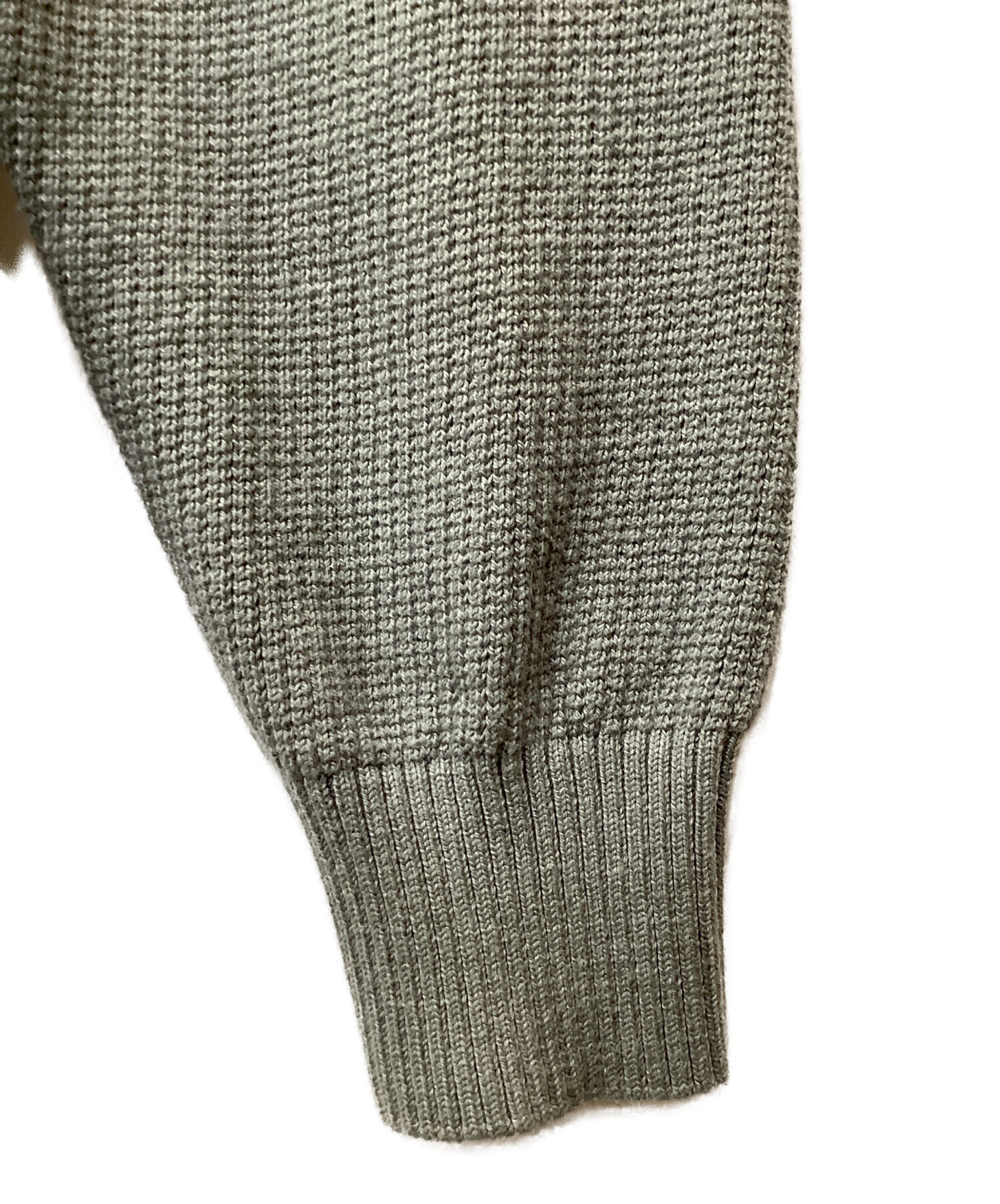 中古・古着通販】crepuscule (クレプスキュール) Cotton Cashmere Crew 