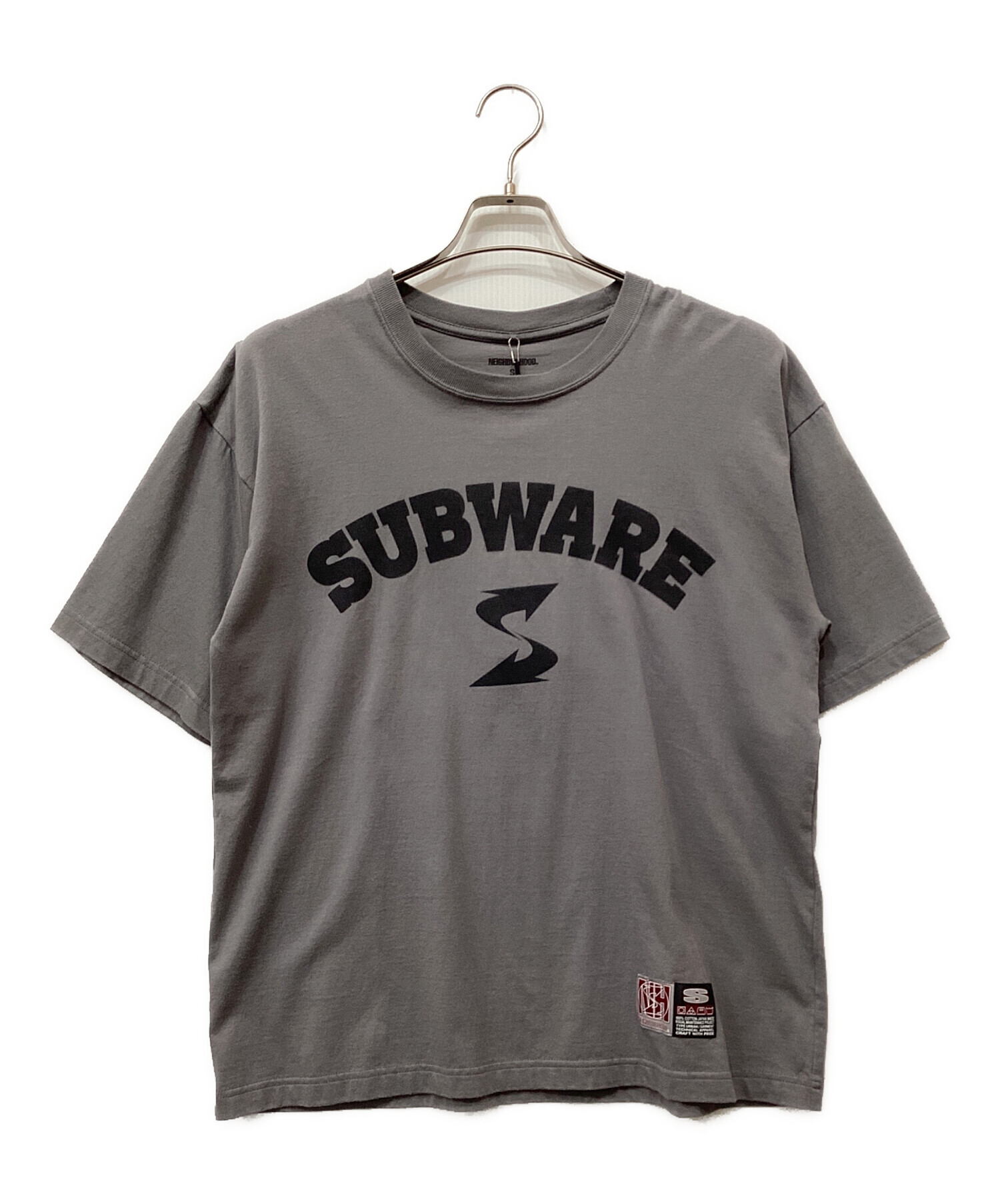 中古・古着通販】NEIGHBORHOOD (ネイバーフッド) SUBWARE TEE グレー