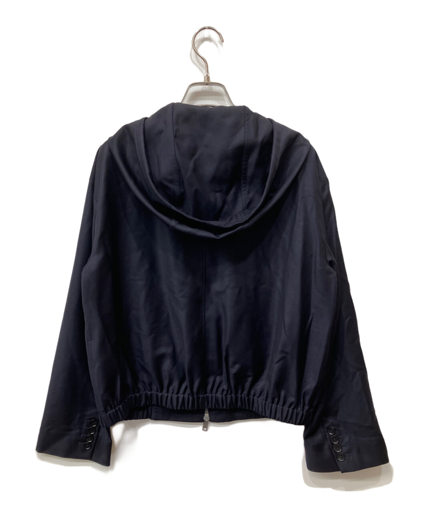中古・古着通販】COS (コス) TAILORED WOOL HOODED JACKET ネイビー