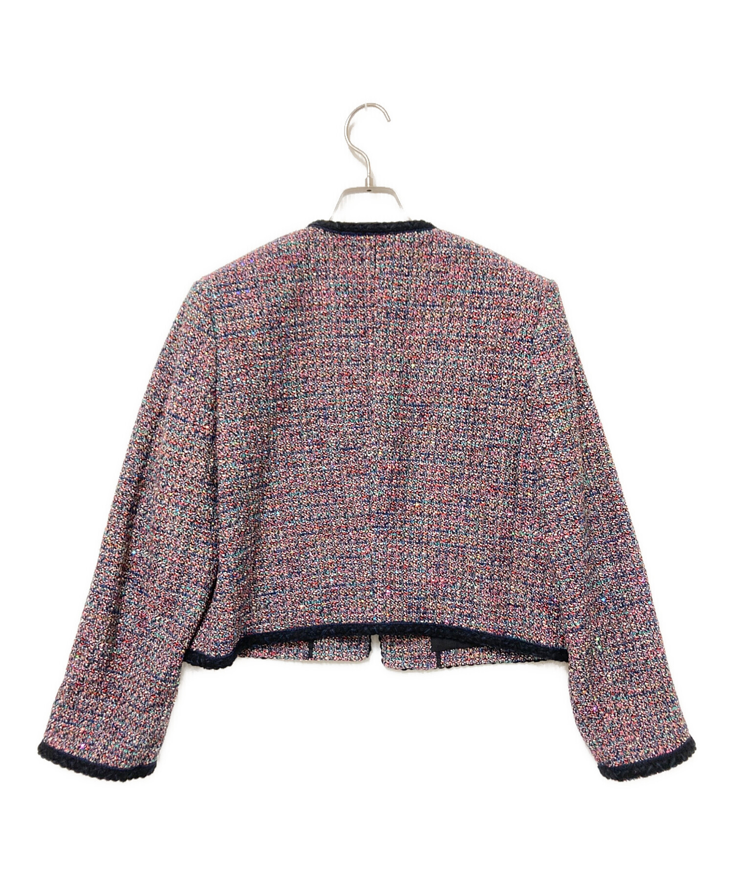 イエナ　ブルゾン　未使用 中古・古着通販】IENA (イエナ) ツイードシャツブルゾン マルチカラー