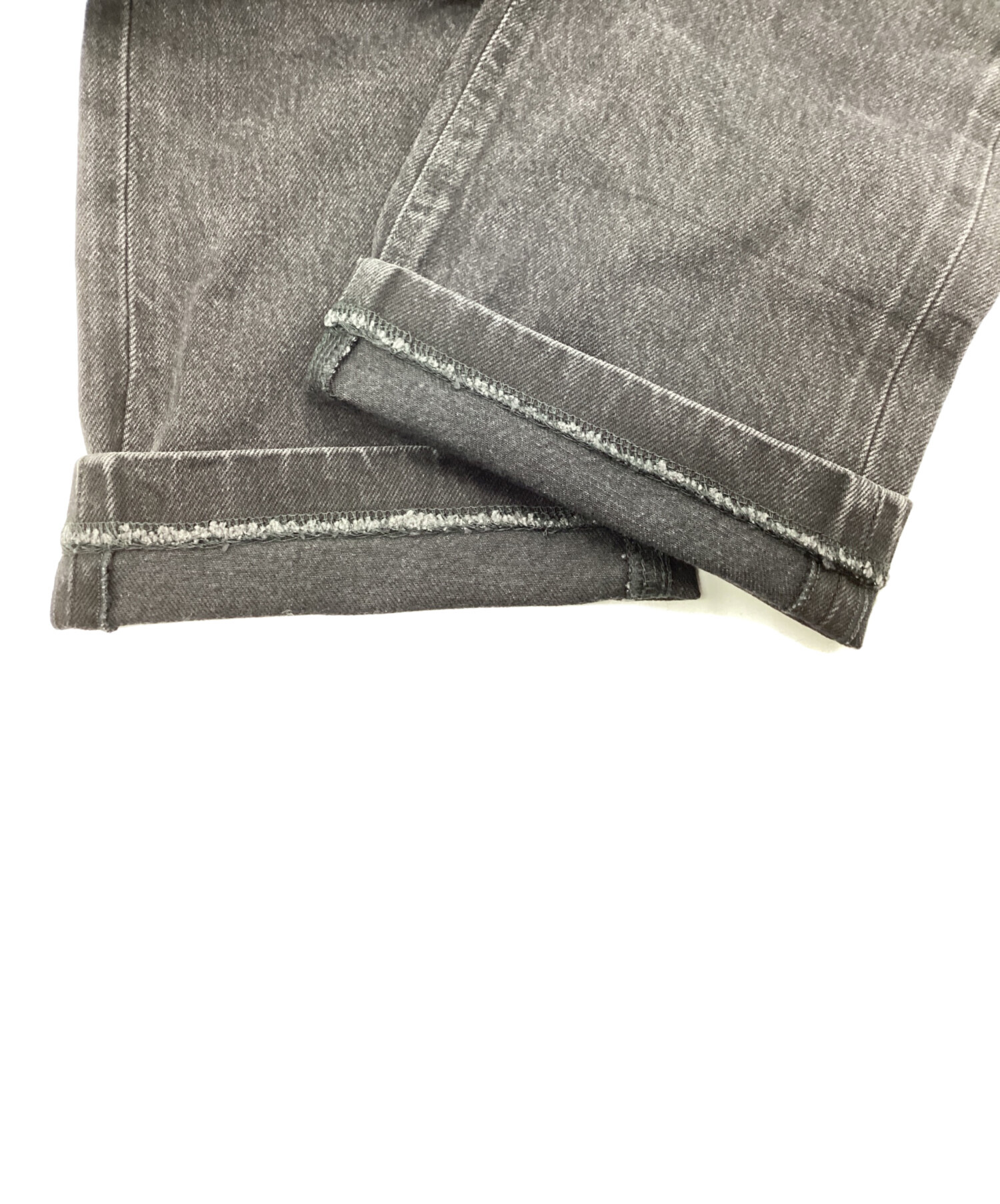 中古・古着通販】THE SHISHIKUI (シシクイ) BASIC JEANS ブラック