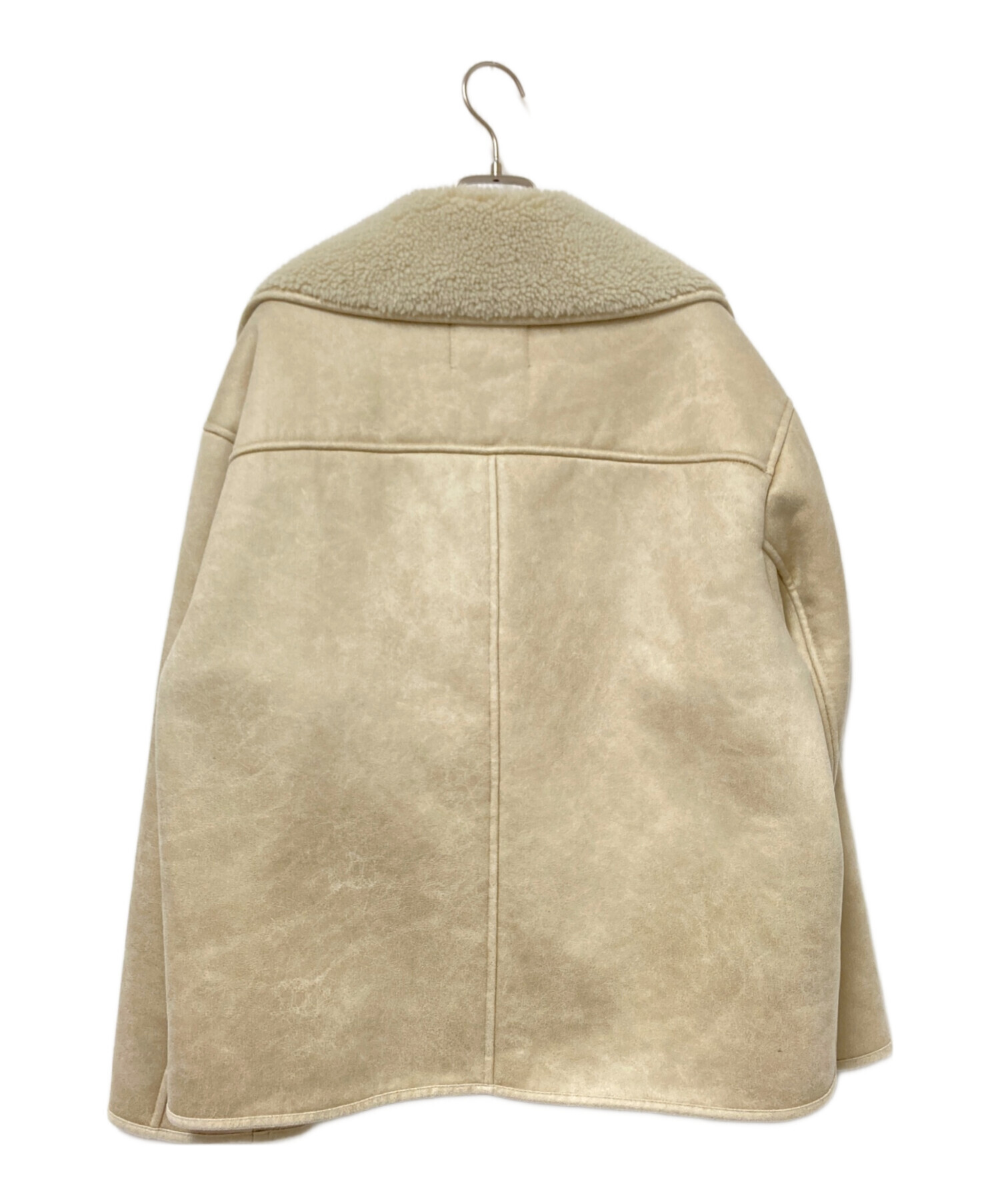 中古・古着通販】ZARA (ザラ) エコムートンボアジャケット ベージュ 