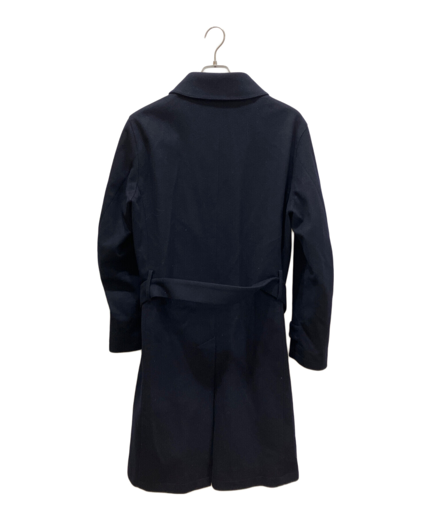 マッキントッシュ コート　ロロピアーナ 紺　ネイビー　38 Mサイズ相当 DUNFORD】【Loro Piana Fabric】ウールツイルステンカラーコート