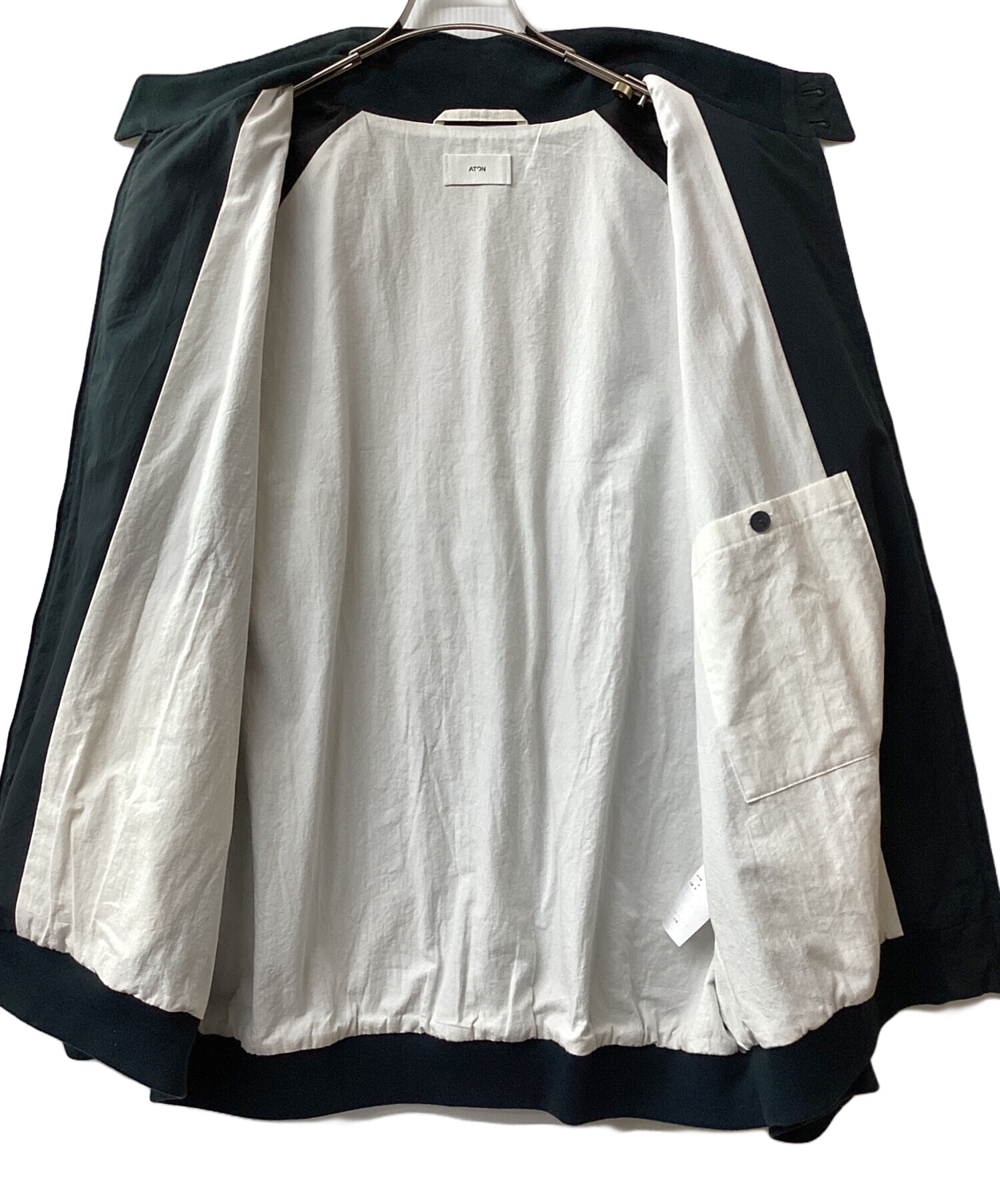 中古・古着通販】ATON (エイトン) GIZA WEATHER HARRINGTON JACKET