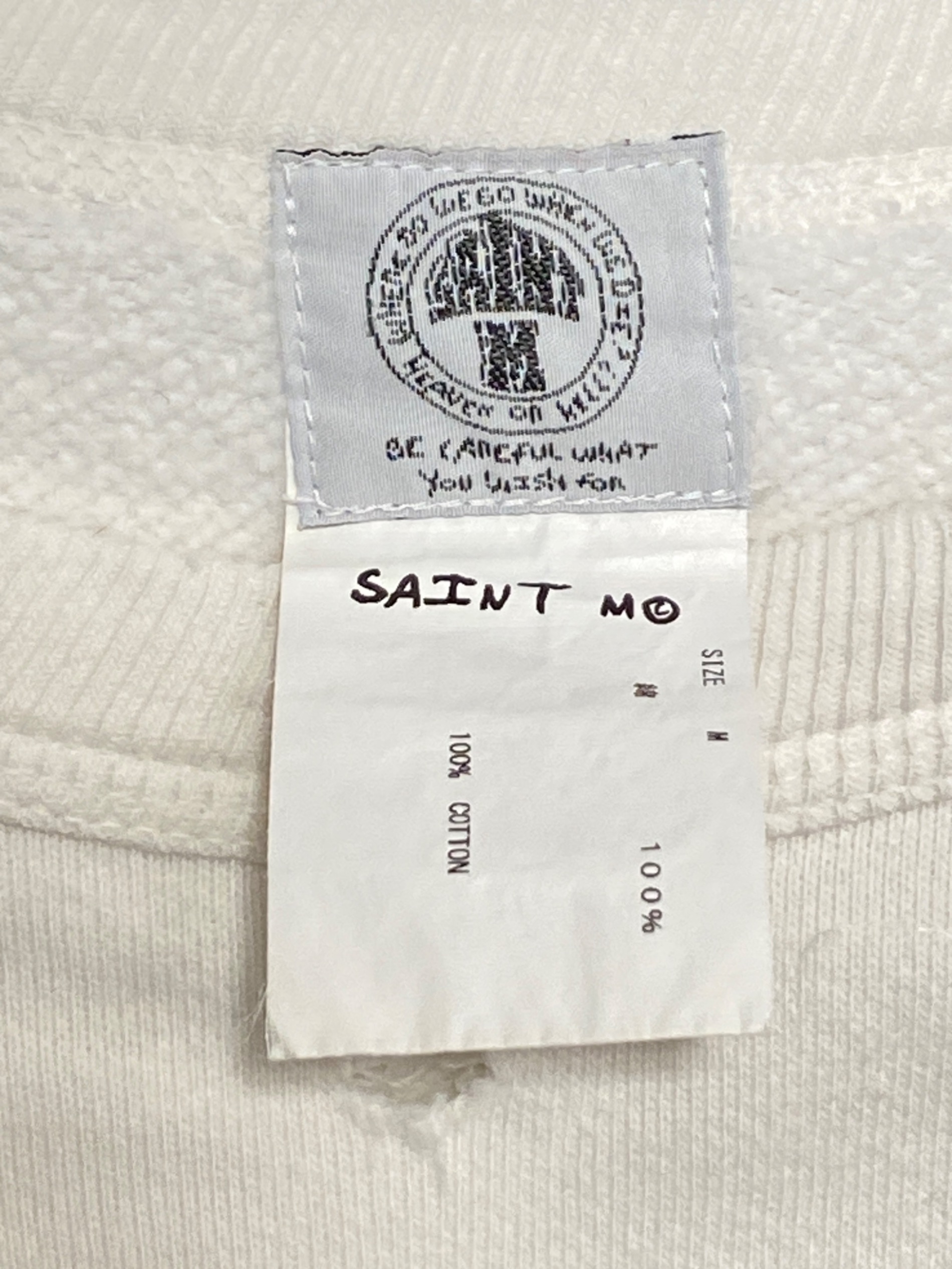 中古・古着通販】SAINT MICHAEL (セントマイケル) スウェット ホワイト
