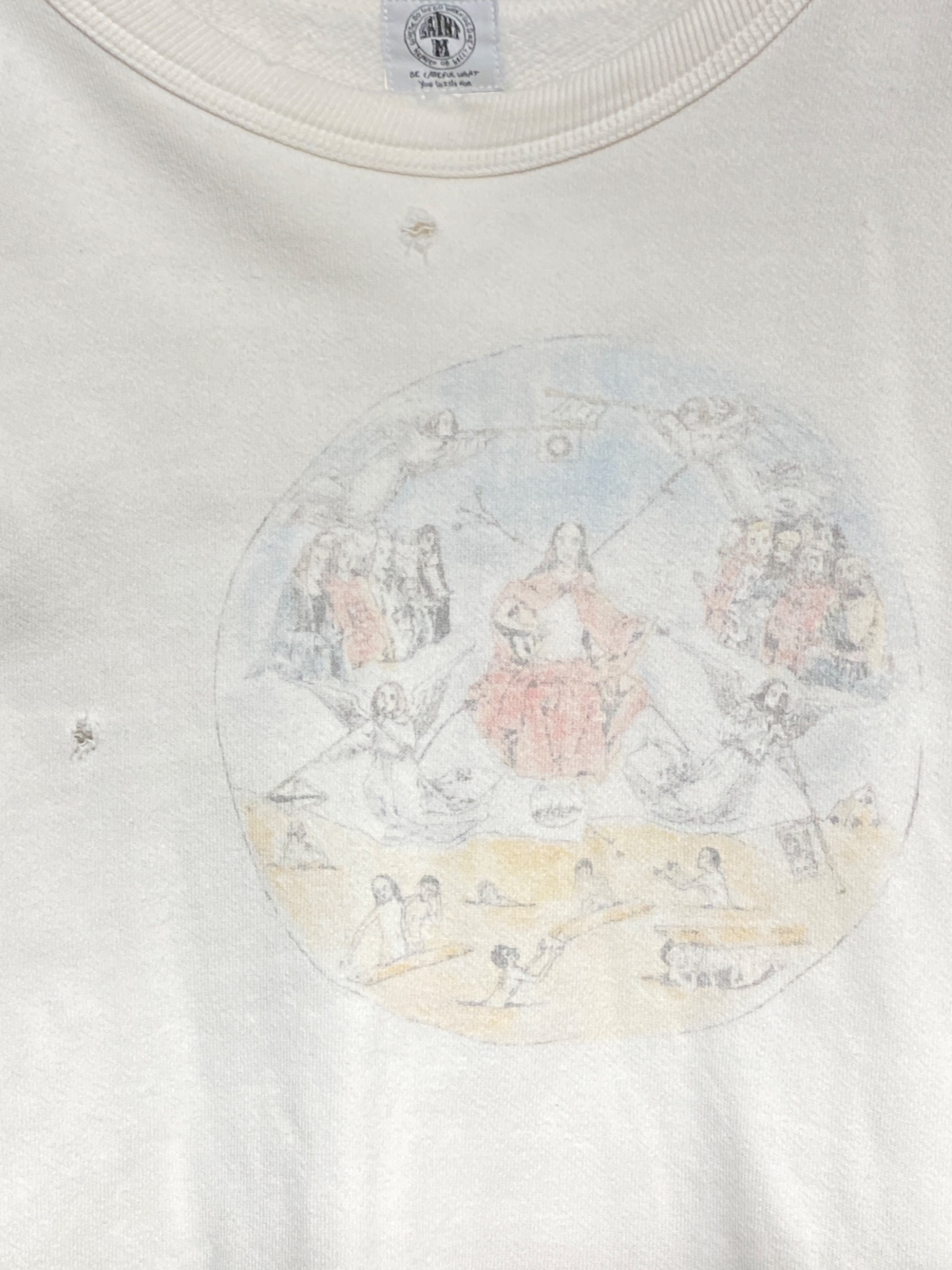 中古・古着通販】SAINT MICHAEL (セントマイケル) スウェット ホワイト