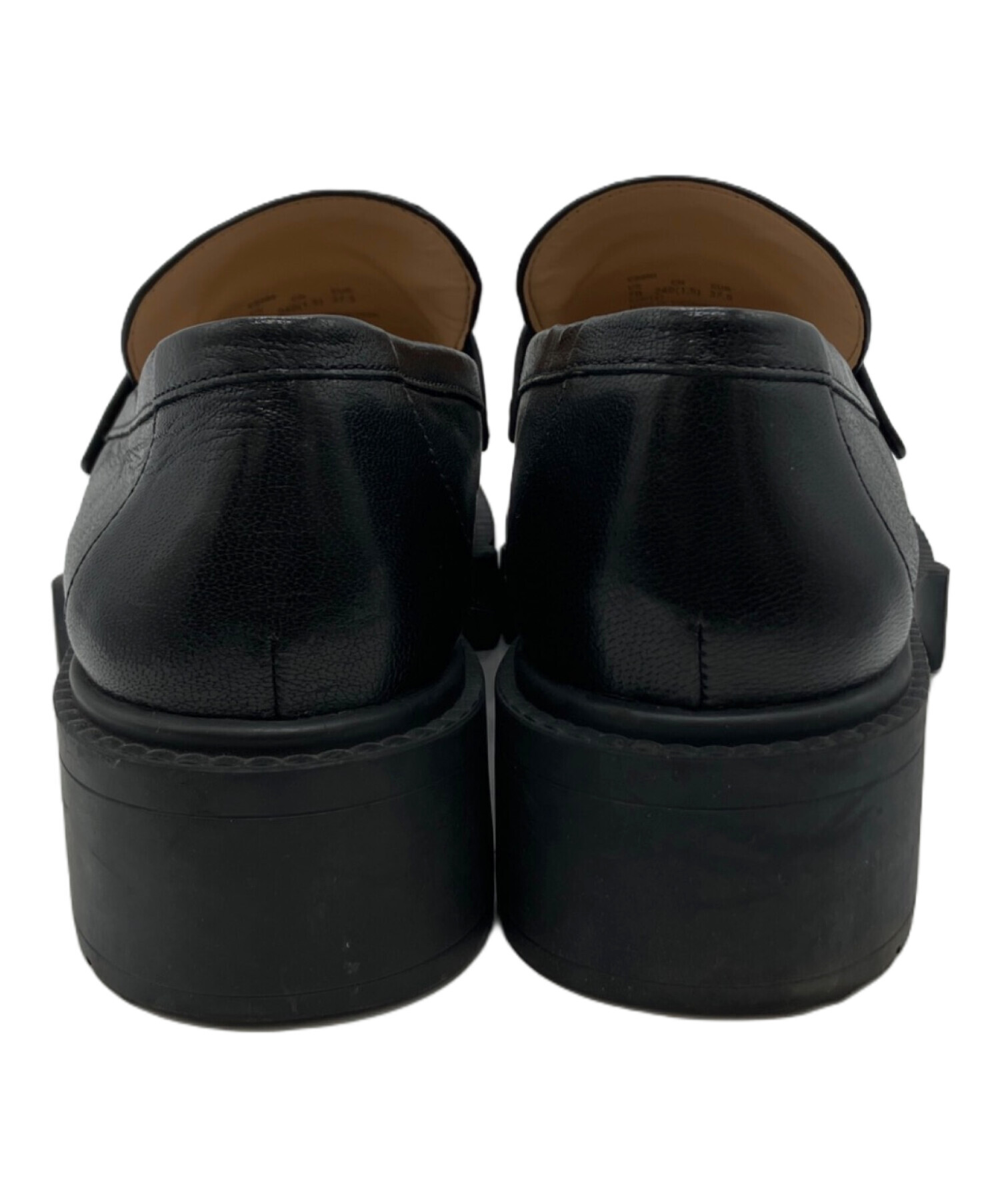 【未使用品】 COACH ローファー 22.5㎝ 中古・古着通販】COACH (コーチ) リア ローファー ブラック サイズ:24