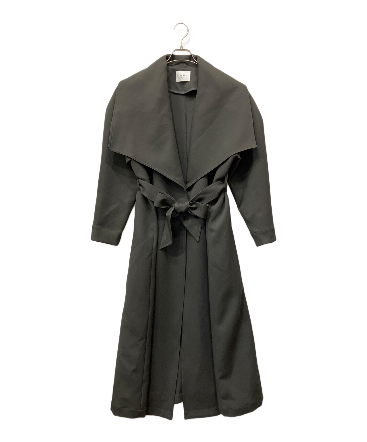 中古・古着通販】AMERI (アメリ) BIG COLLAR TUCK SHOULDER COAT