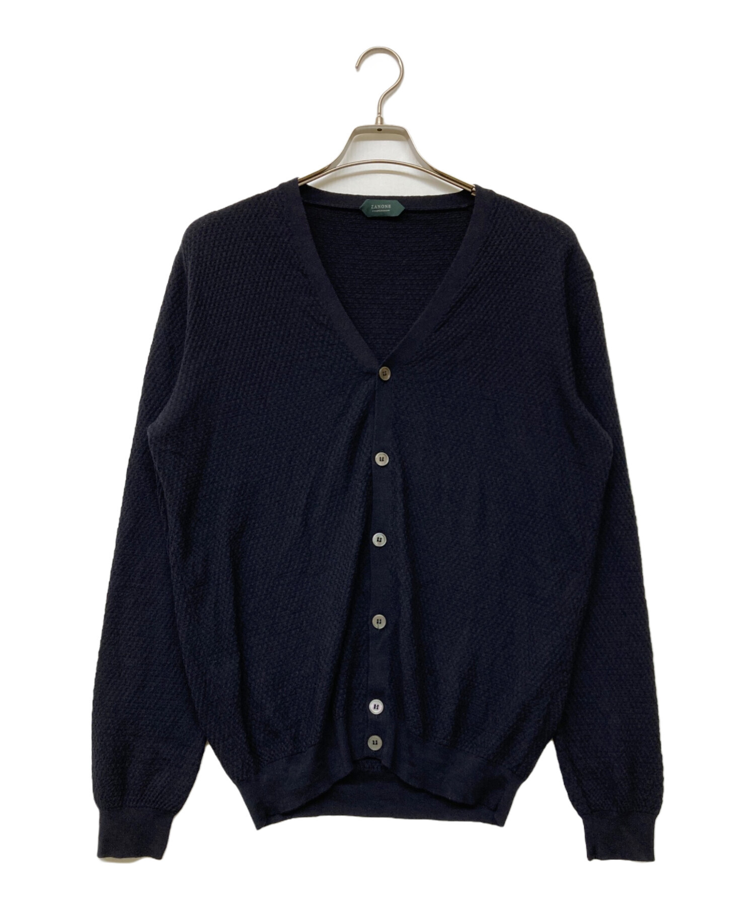 中古・古着通販】Zanone (ザノーネ) flexwool ニットカーディガン 