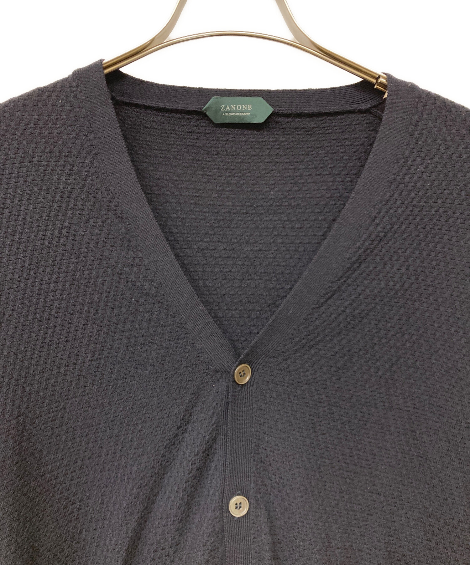 中古・古着通販】Zanone (ザノーネ) flexwool ニットカーディガン 