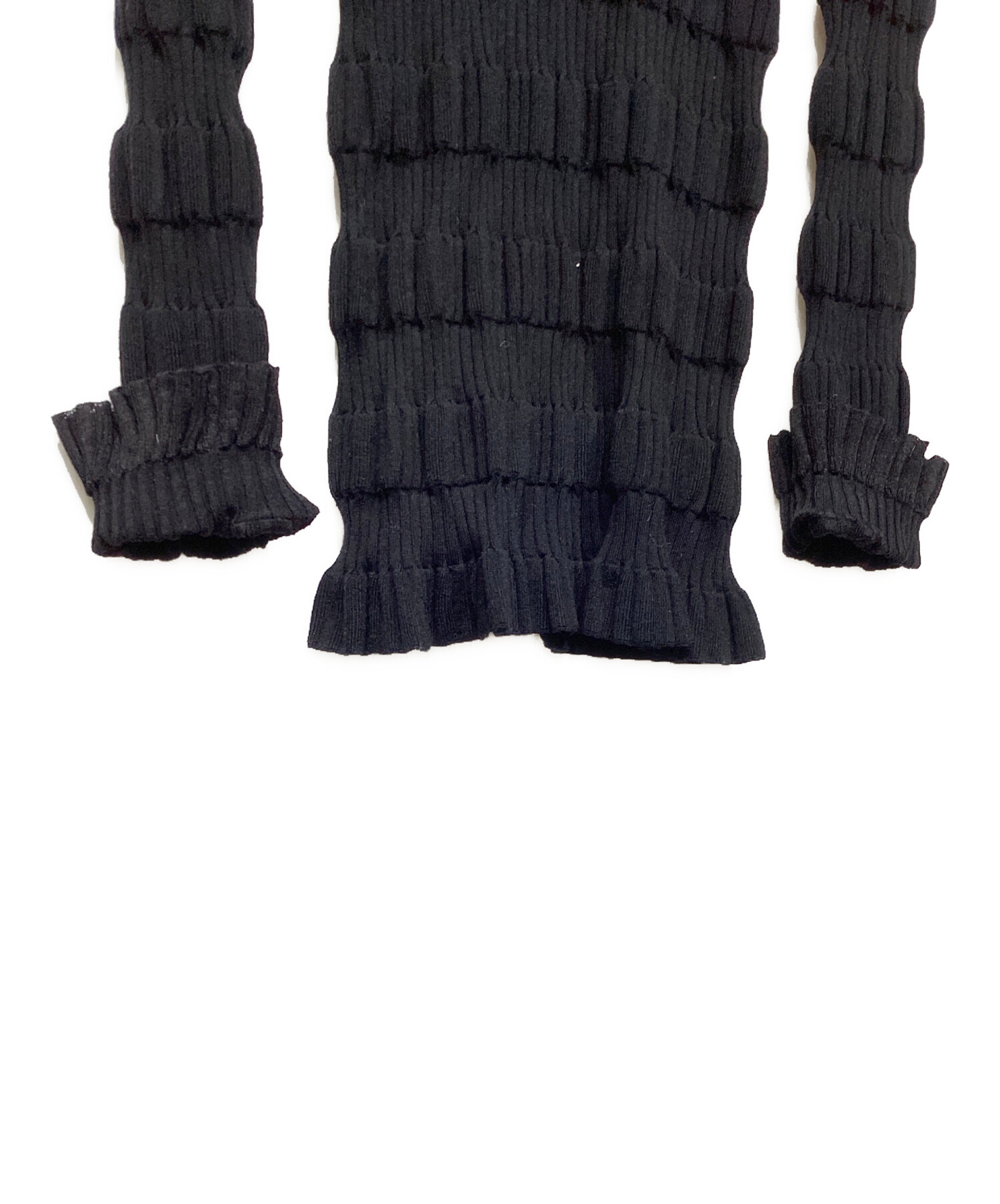 中古・古着通販】FETICO (フェティコ) STRIPE RIB KNIT JUMPER FTC224