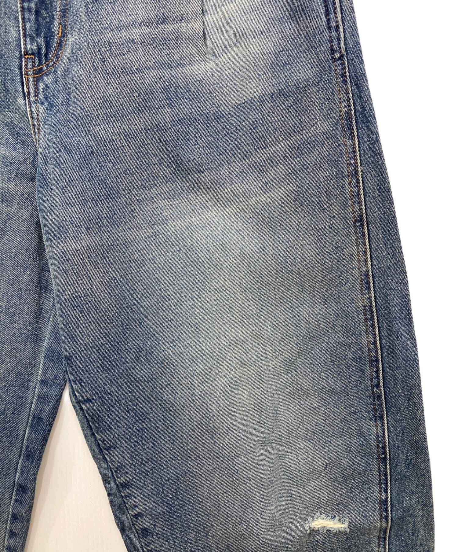 中古・古着通販】YENN (イエン) CURVED SEAM DENIM PT インディゴ