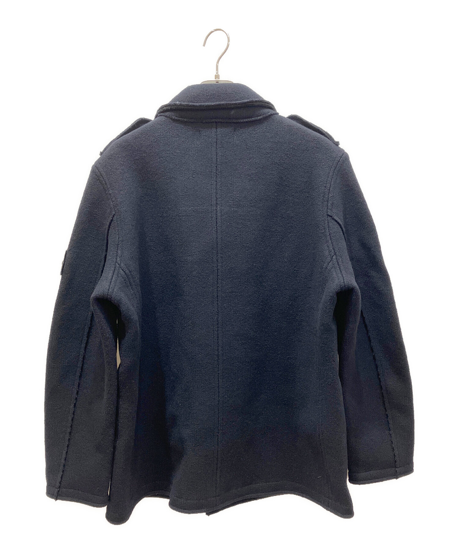 中古・古着通販】STONE ISLAND (ストーンアイランド) Pコート ネイビー