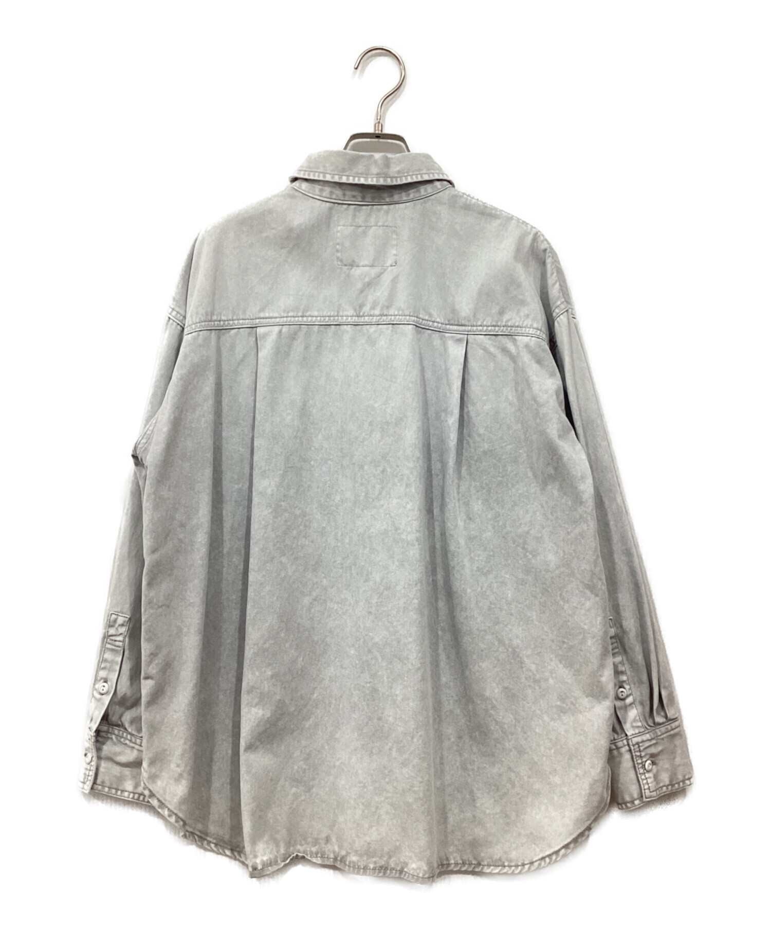 Arpege story ライトグレー デニムシャツ 中古・古着通販】Arpege story (アルページュストーリー) デニムライト
