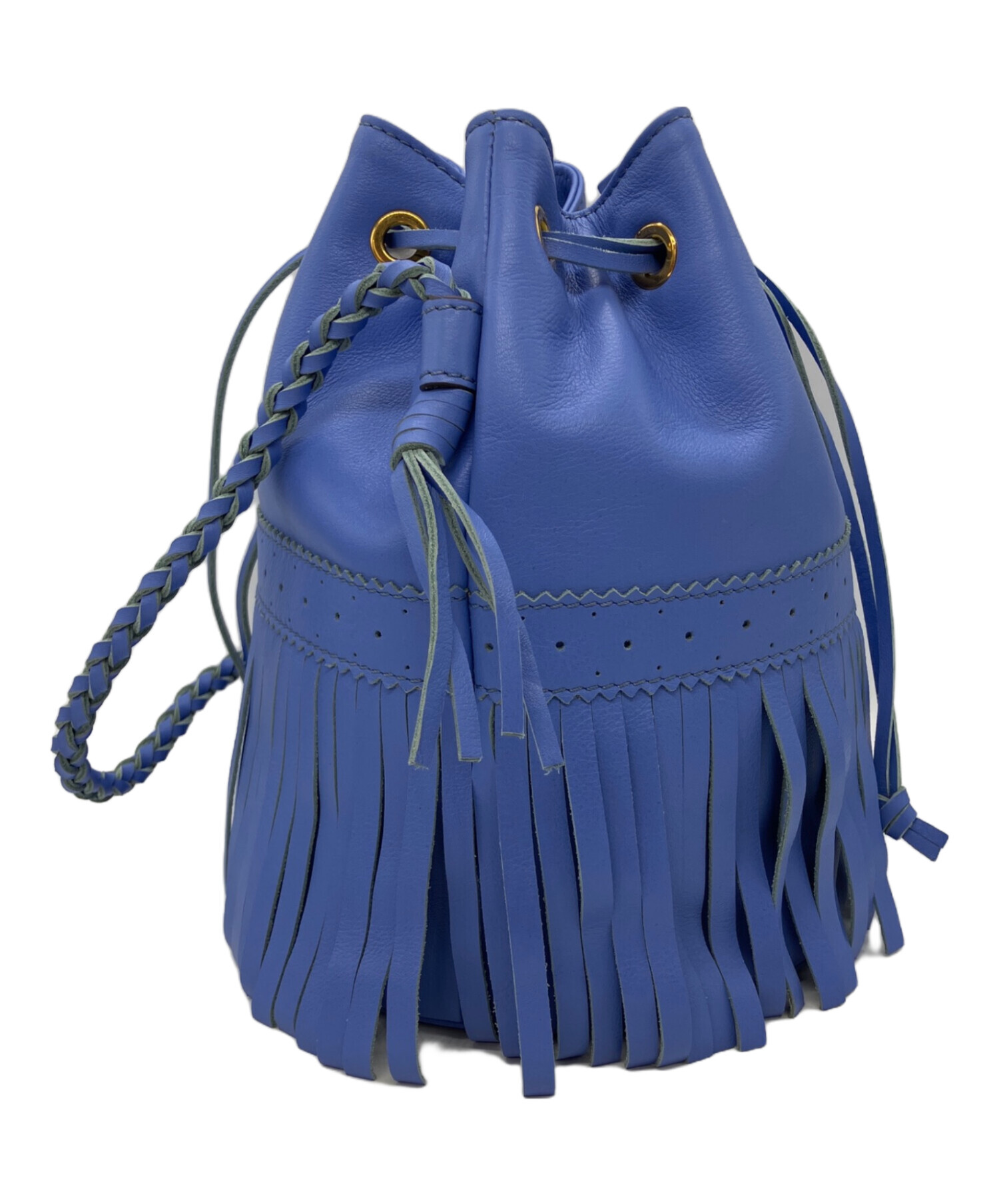 週末限定価格！J&M DAVIDSON カーニバル　ショルダーバッグ 青 中古・古着通販】J&M DAVIDSON (ジェイ＆エム デヴィッドソン