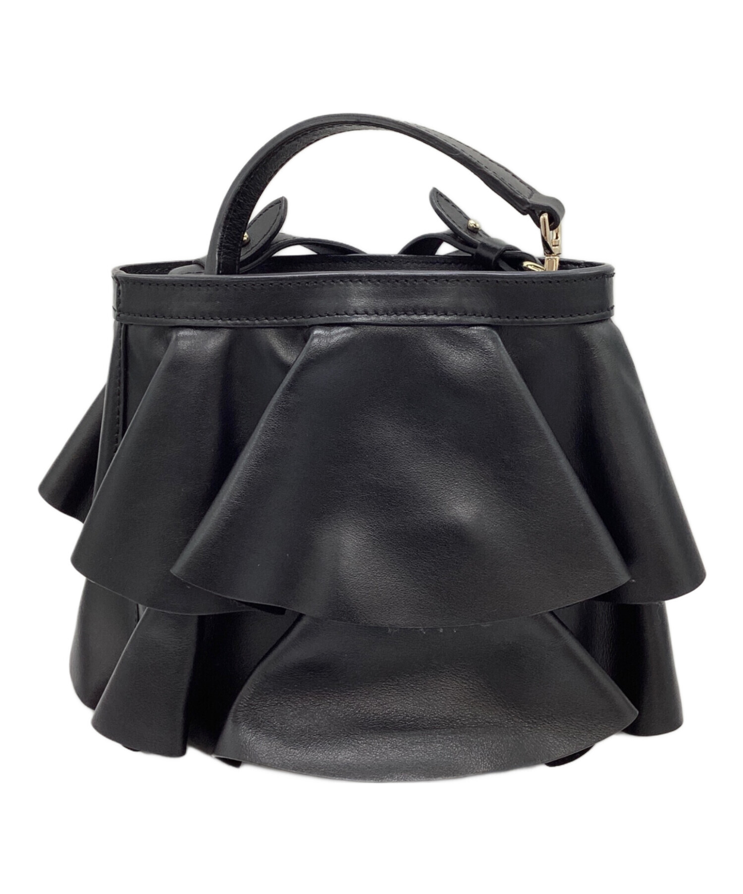 【極美品】レペット エンボリーバッグ 黒 フリル Envolee bag Envolée Line | Repetto（レペット）日本公式オンラインストア
