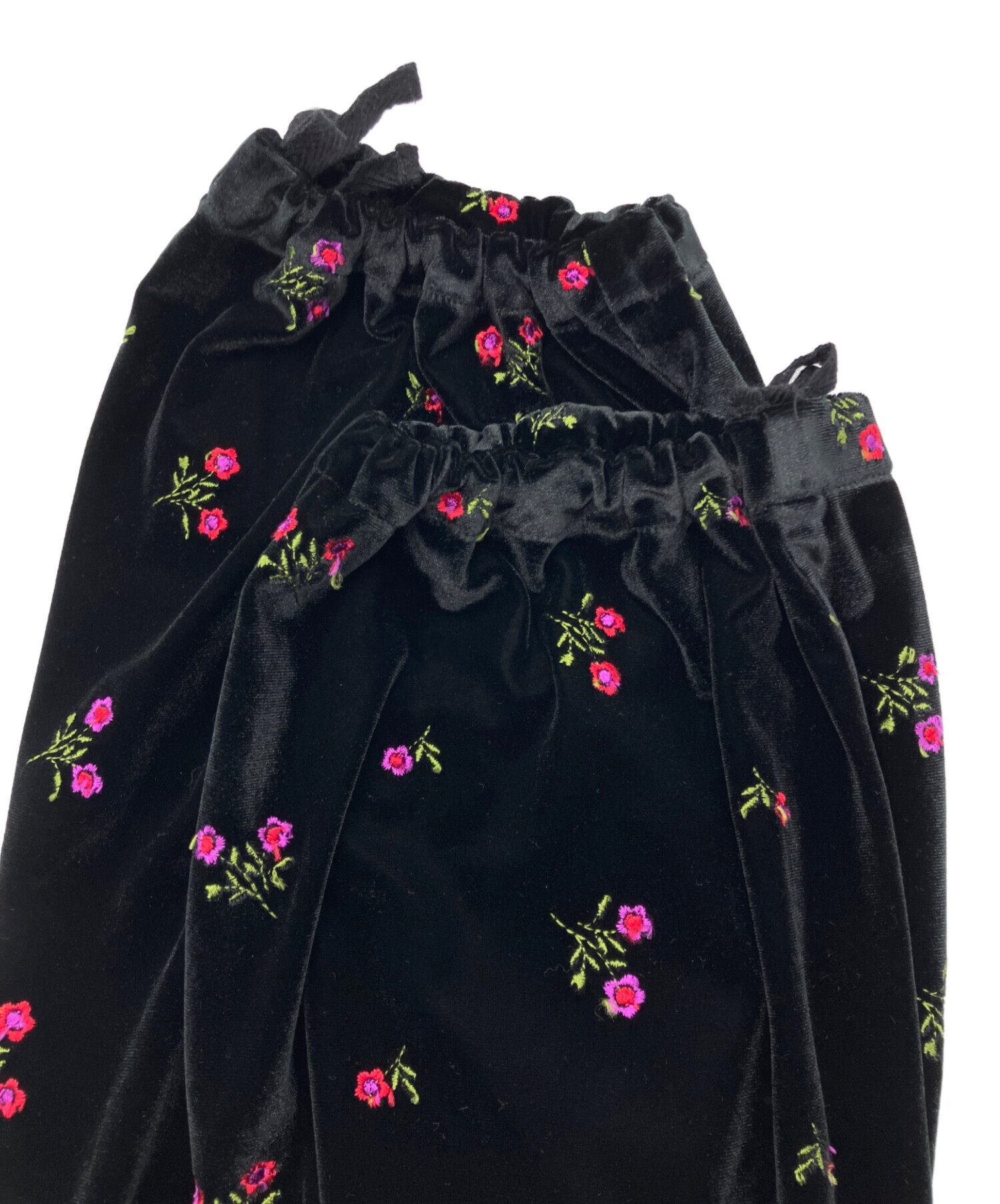 中古・古着通販】TICCA (ティッカ) フラワーエンブロイダリーベロア
