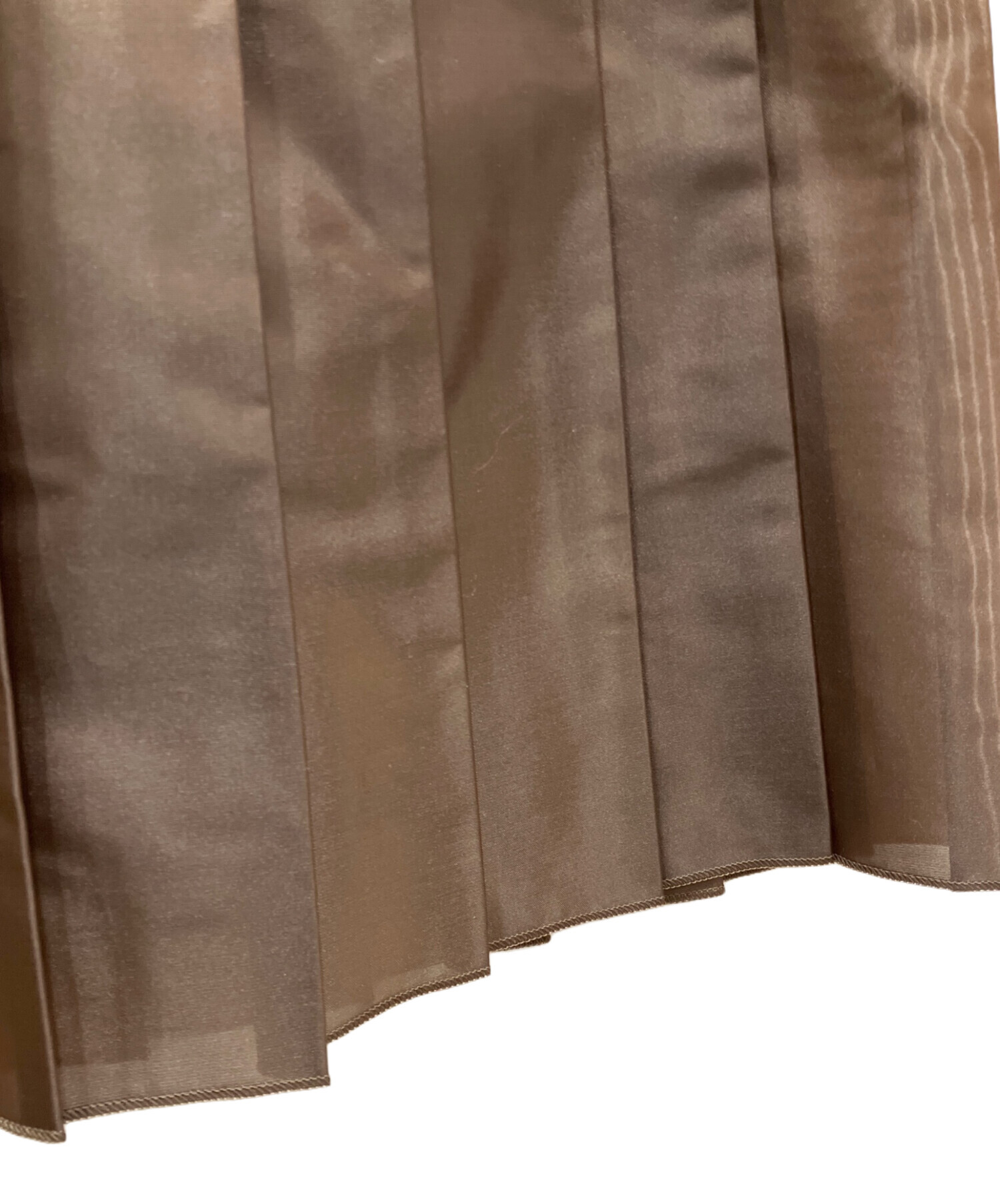 中古・古着通販】DRAWER (ドゥロワー) タフタプリーツスカート