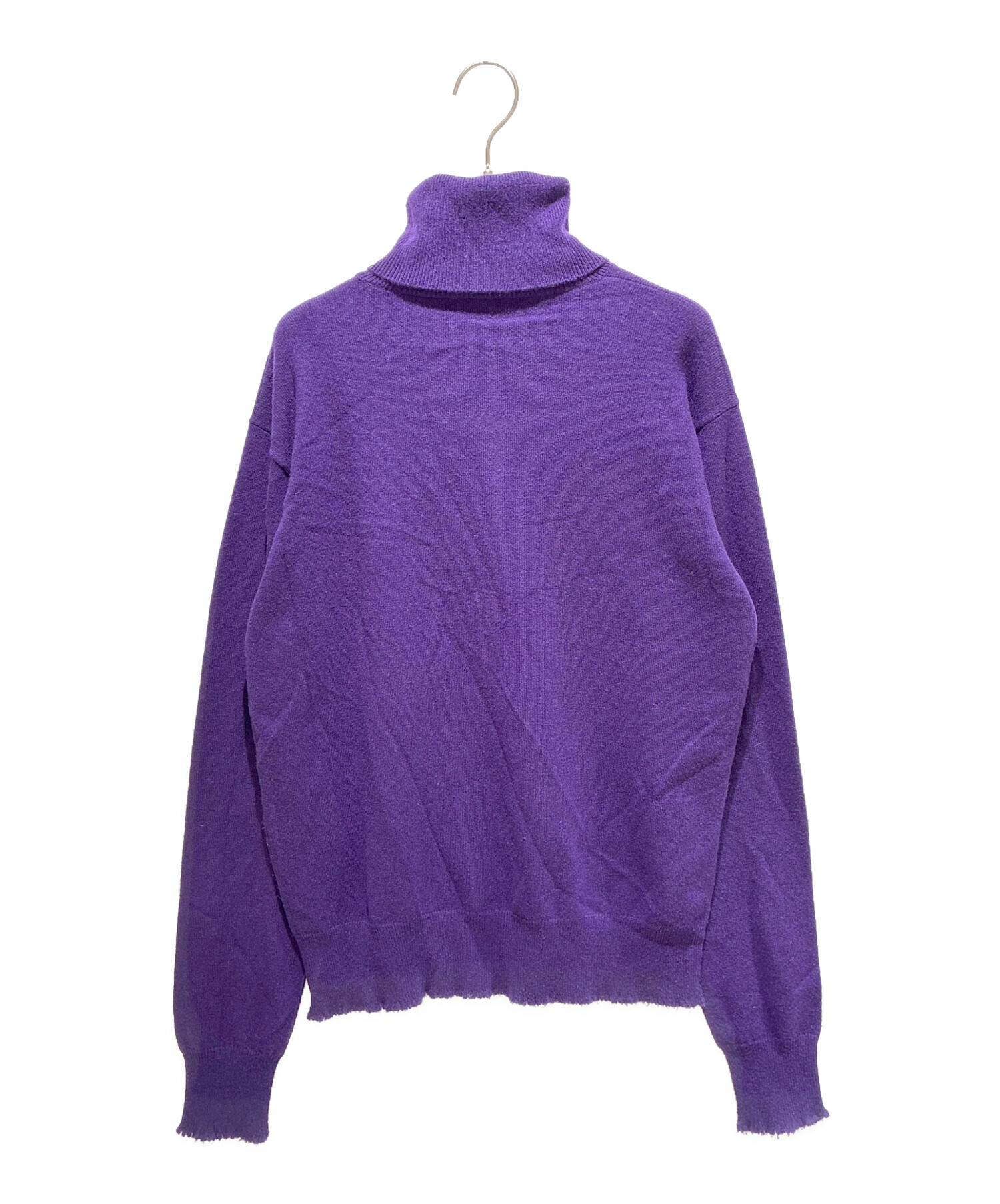 BLAMINK カシミアニット ブラミンク ファーカシミヤ100 7G クルー