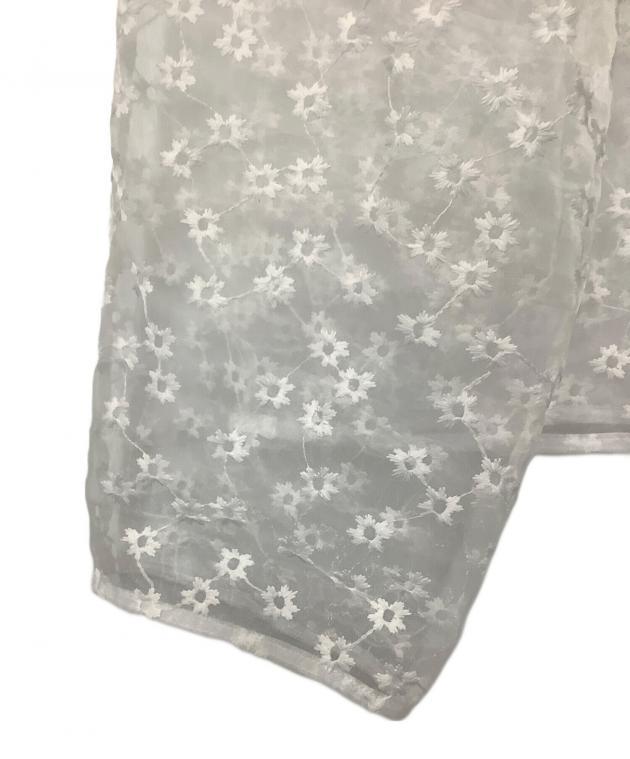 中古・古着通販】LOEFF (ロエフ) シアー エンブロイダリーブラウス