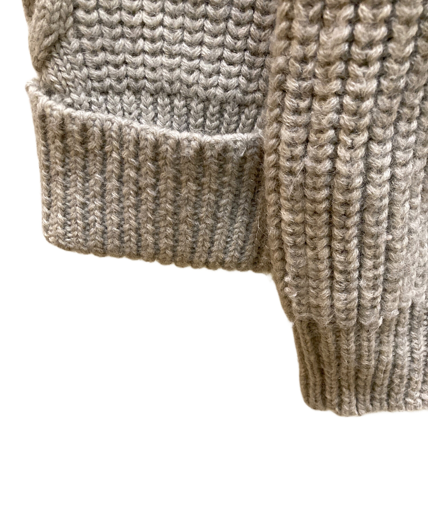 中古・古着通販】Chloe (クロエ) アルパカブレンド スタンドカラー