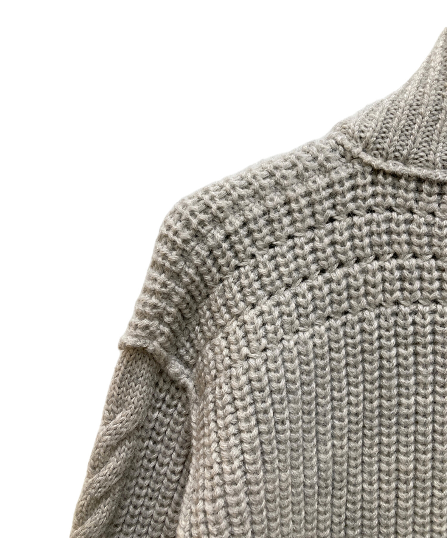 中古・古着通販】Chloe (クロエ) アルパカブレンド スタンドカラー