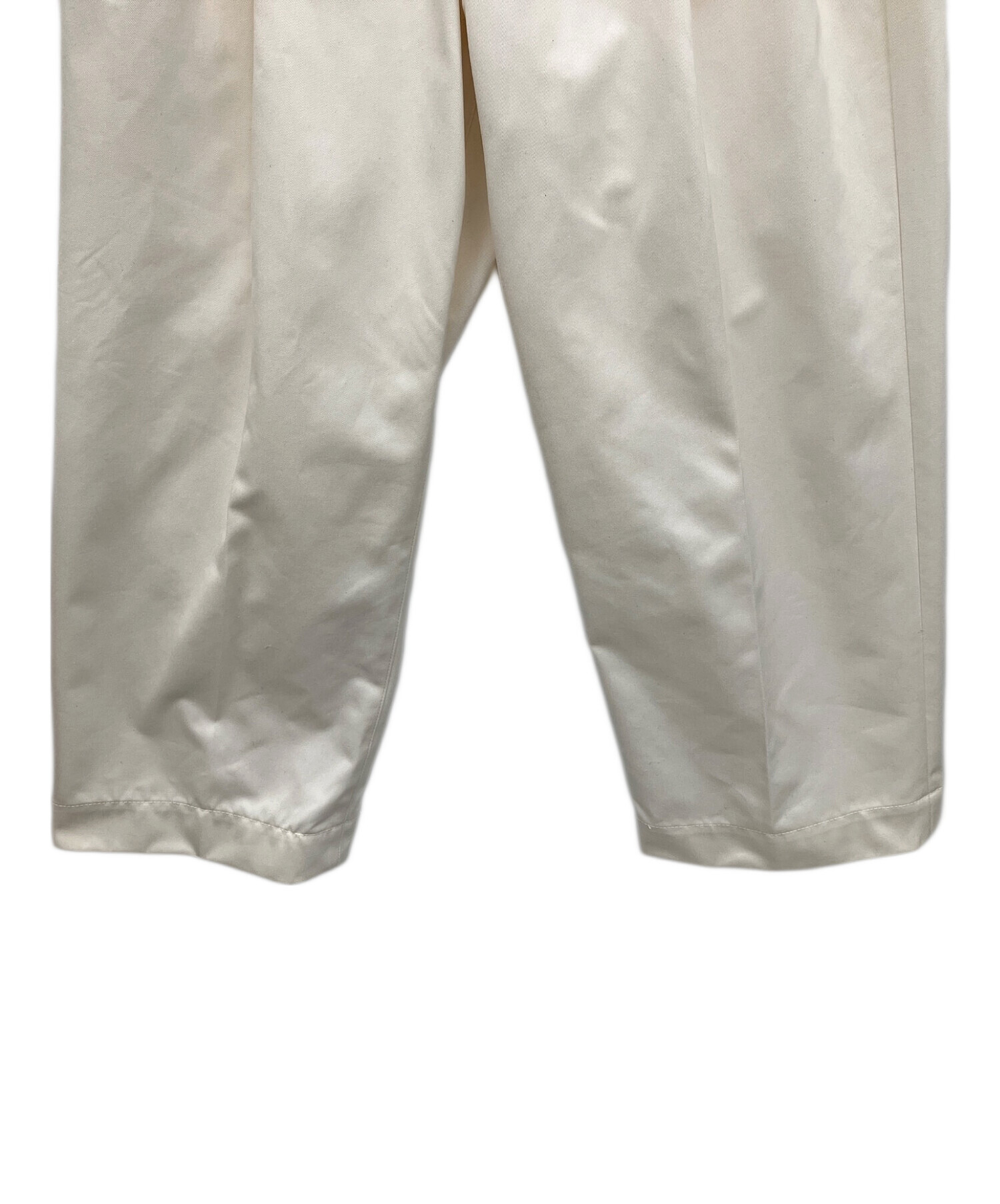 中古・古着通販】Cliche (クリーシェ) EX WIDE TROUSERS オフホワイト