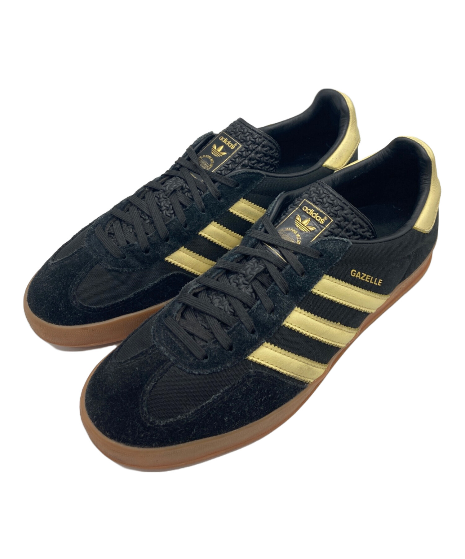 中古・古着通販】adidas (アディダス) GAZELLE INDOOR ブラック サイズ 