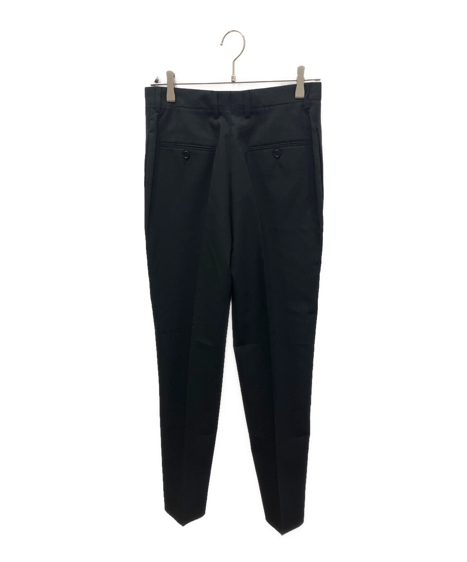 中古・古着通販】CELINE (セリーヌ) サイドラインスラックス ブラック