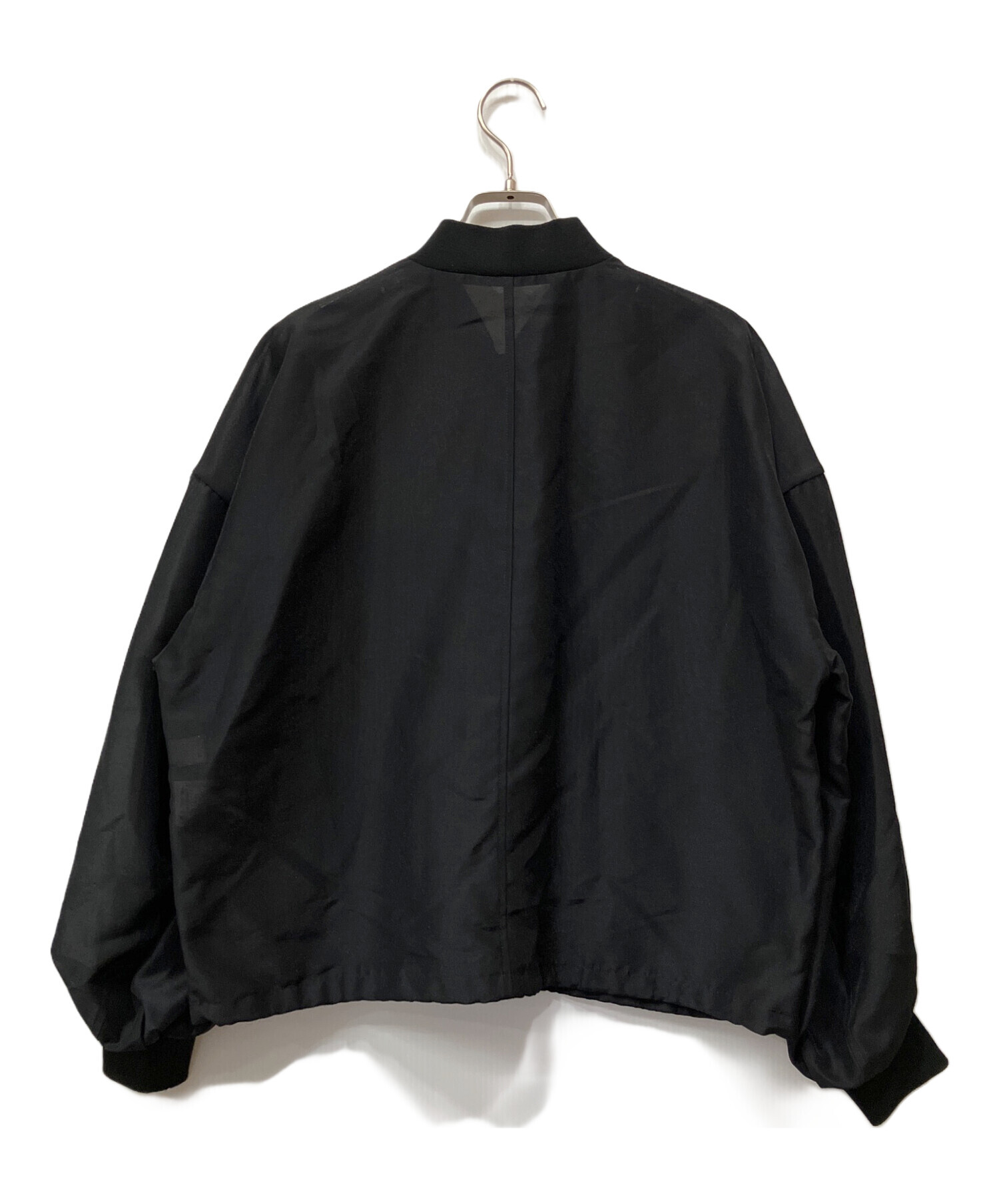 中古・古着通販】uncrave (アンクレイヴ) シアーブルゾン ブラック 