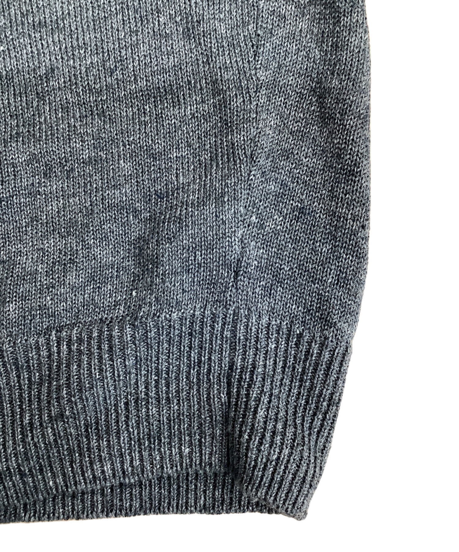 中古・古着通販】BATONER (バトナ―) WASHED HIGH COUNT LINEN CREW
