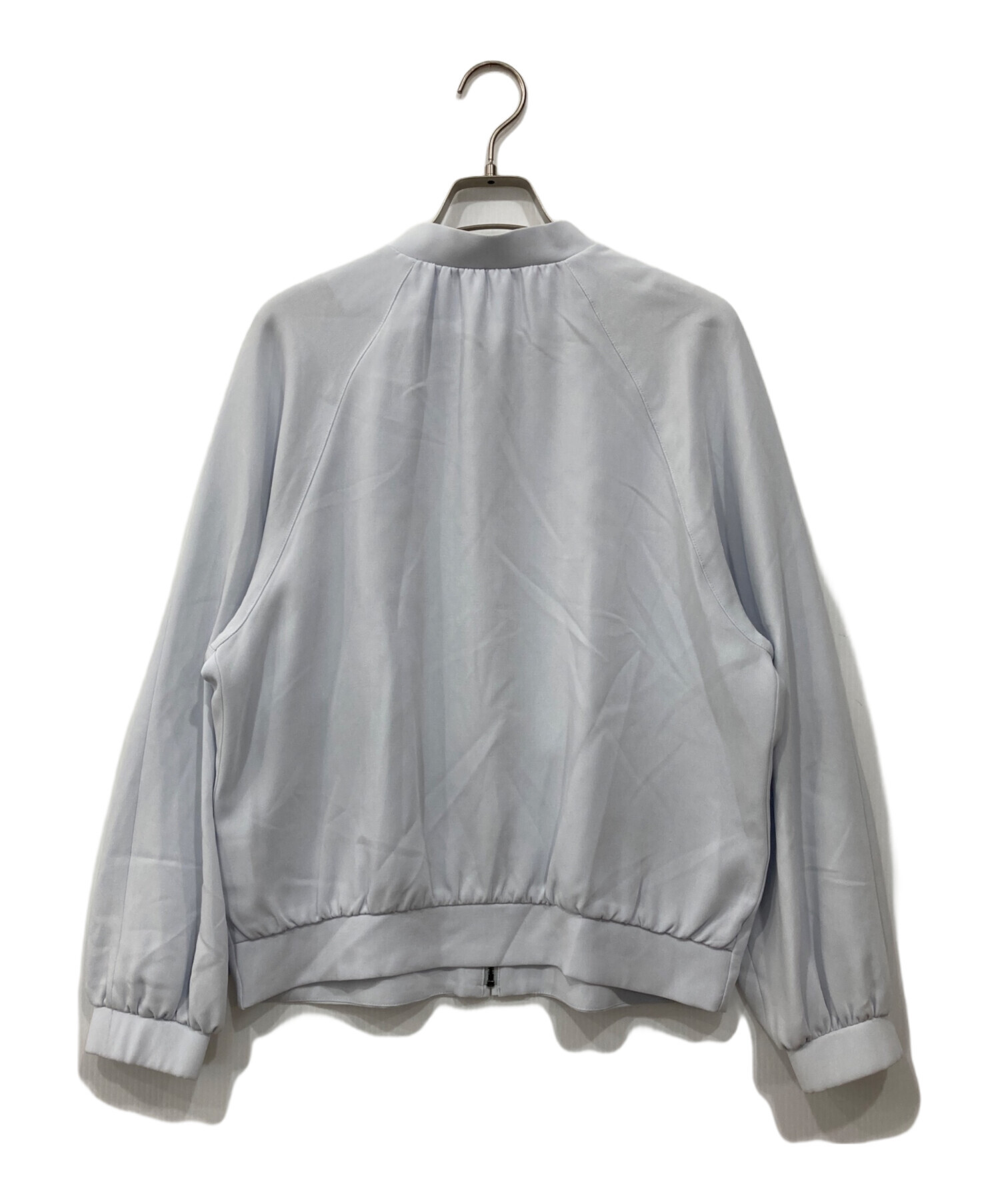 中古・古着通販】theory (セオリー) Row Crepe Karri ブルゾン グレー